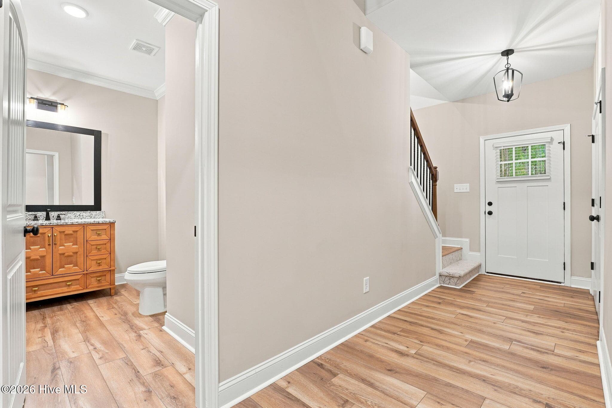 Half bath off main entrance - 16620 Titmouse Court, Wagram, NC 28396