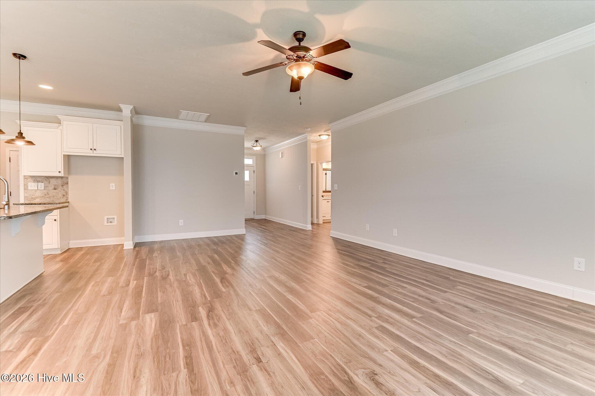 Great room with view of hallway - 160 Swinton Pond Road, Grovetown, GA 30813