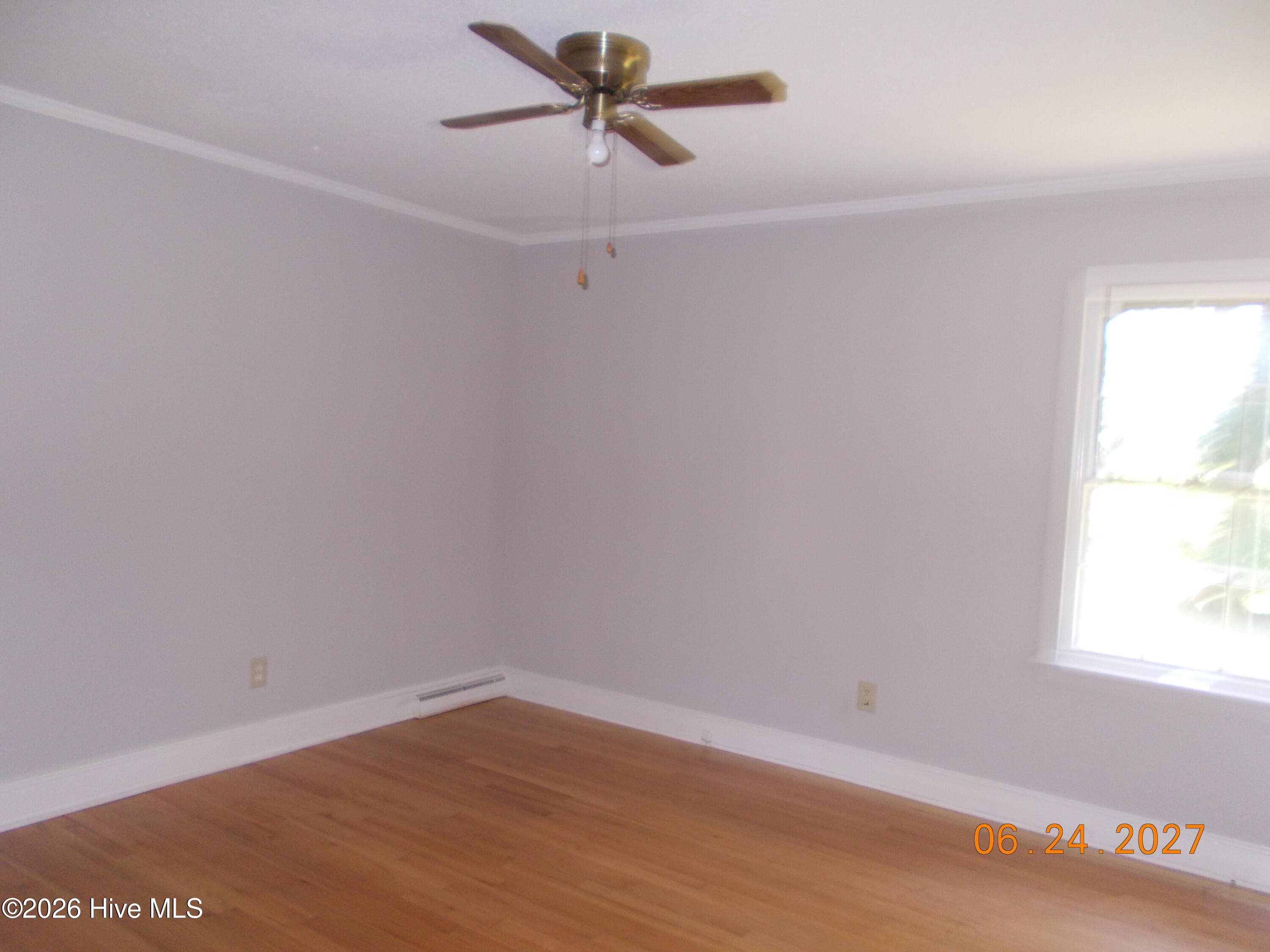 Bedroom with hardwood floors - 2209 Stanton Road, Kinston, NC 28504