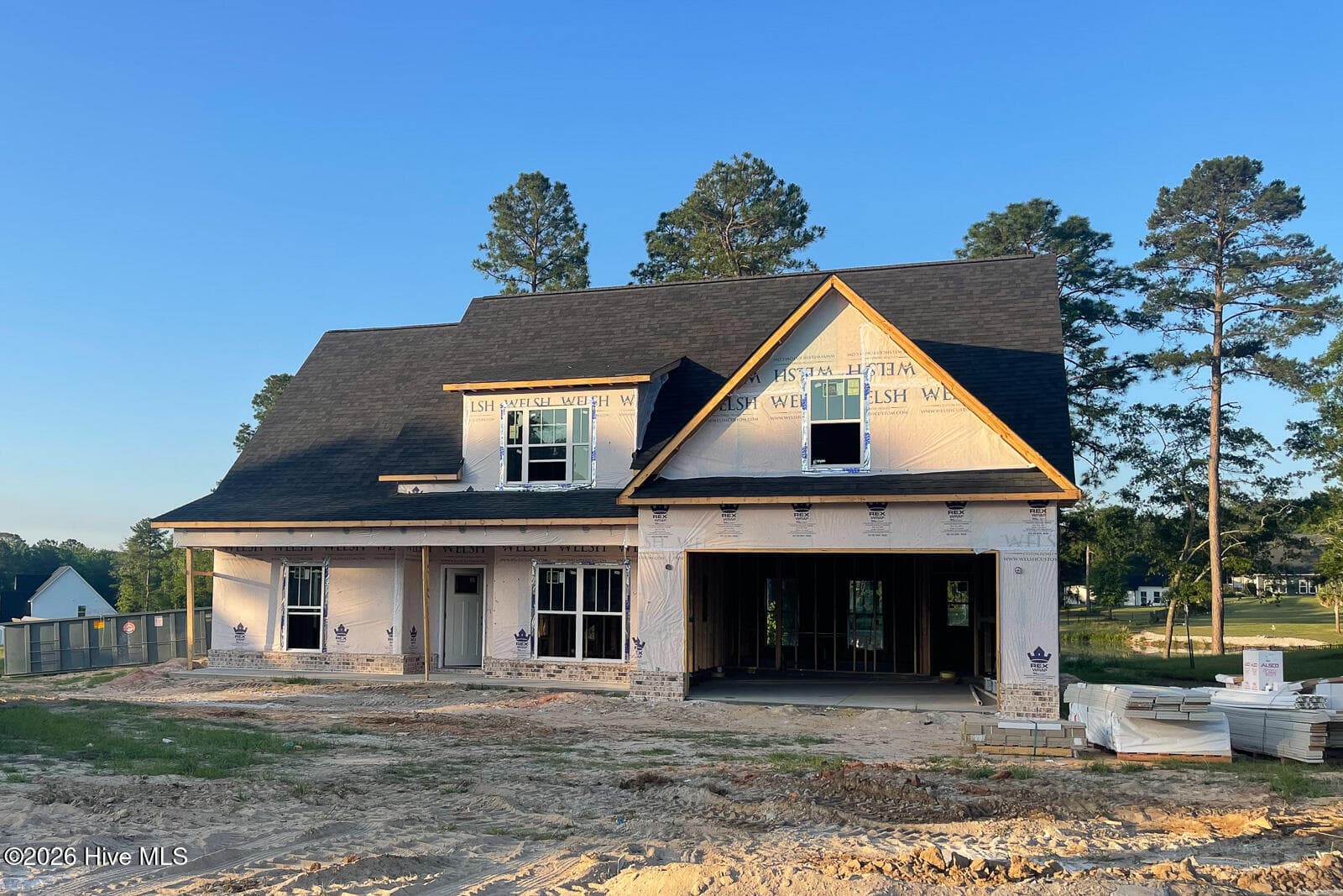 Build progress as of May 20, 2026. - 686 Slade Lake Drive, North Augusta, SC 29841