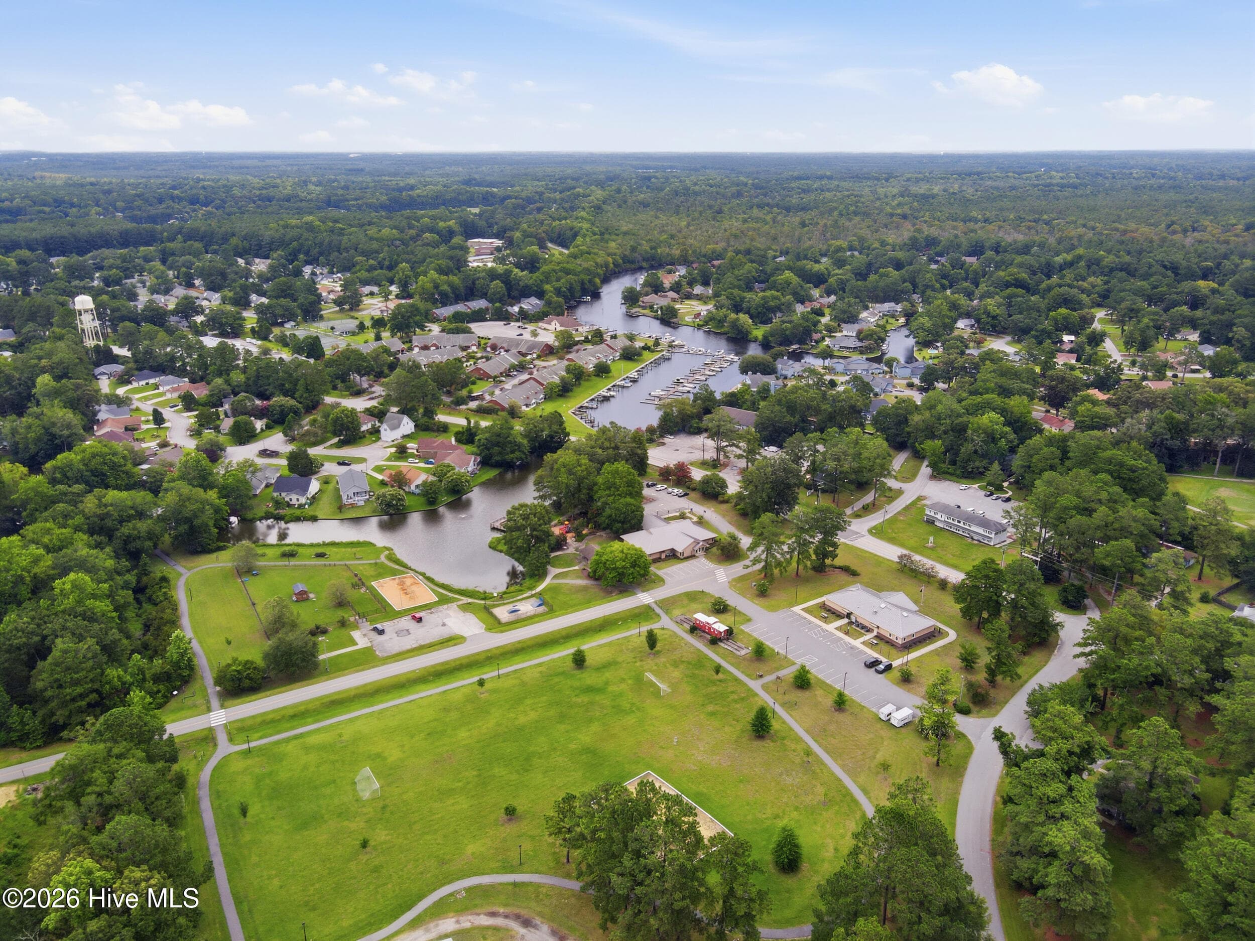 Aerial View - 23 Harbour Walk, New Bern, NC 28562