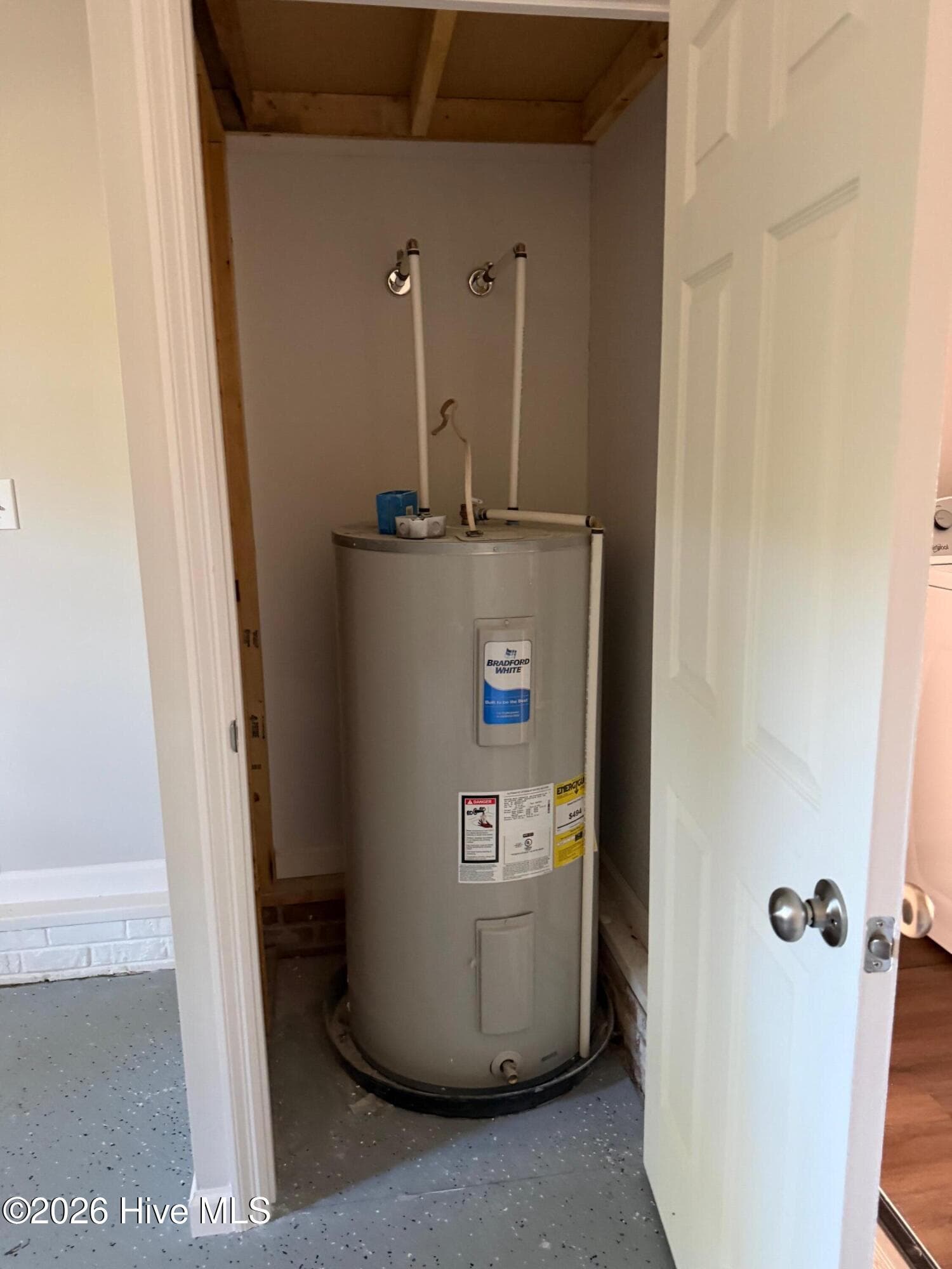 HW Heater closet in Bonus Room - 7012 N Northbend Road, Wilmington, NC 28411