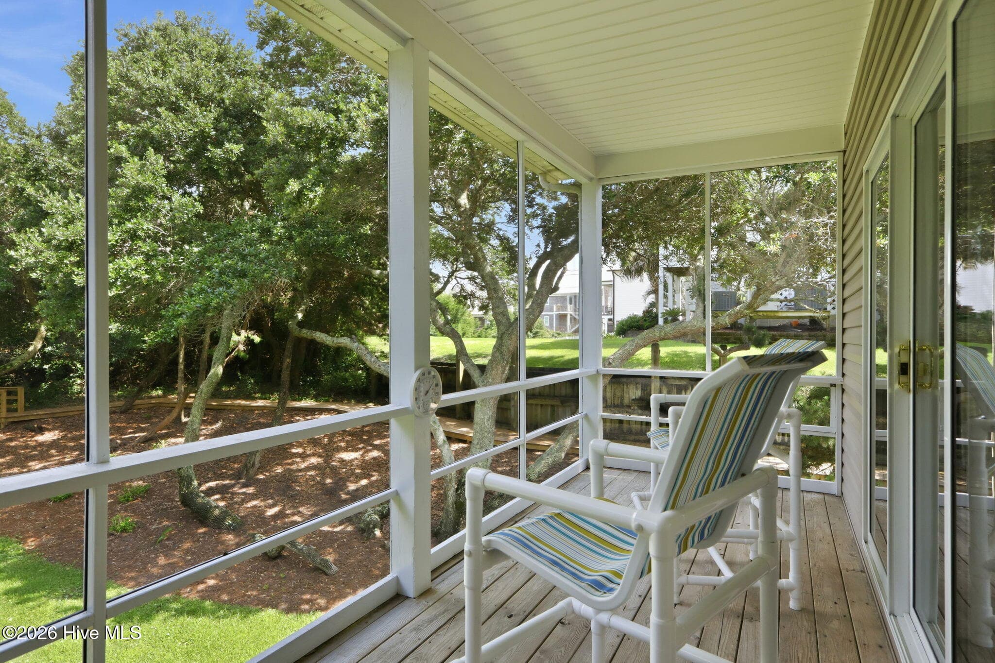Screened in porch - 104 Talford Drive, Atlantic Beach, NC 28512