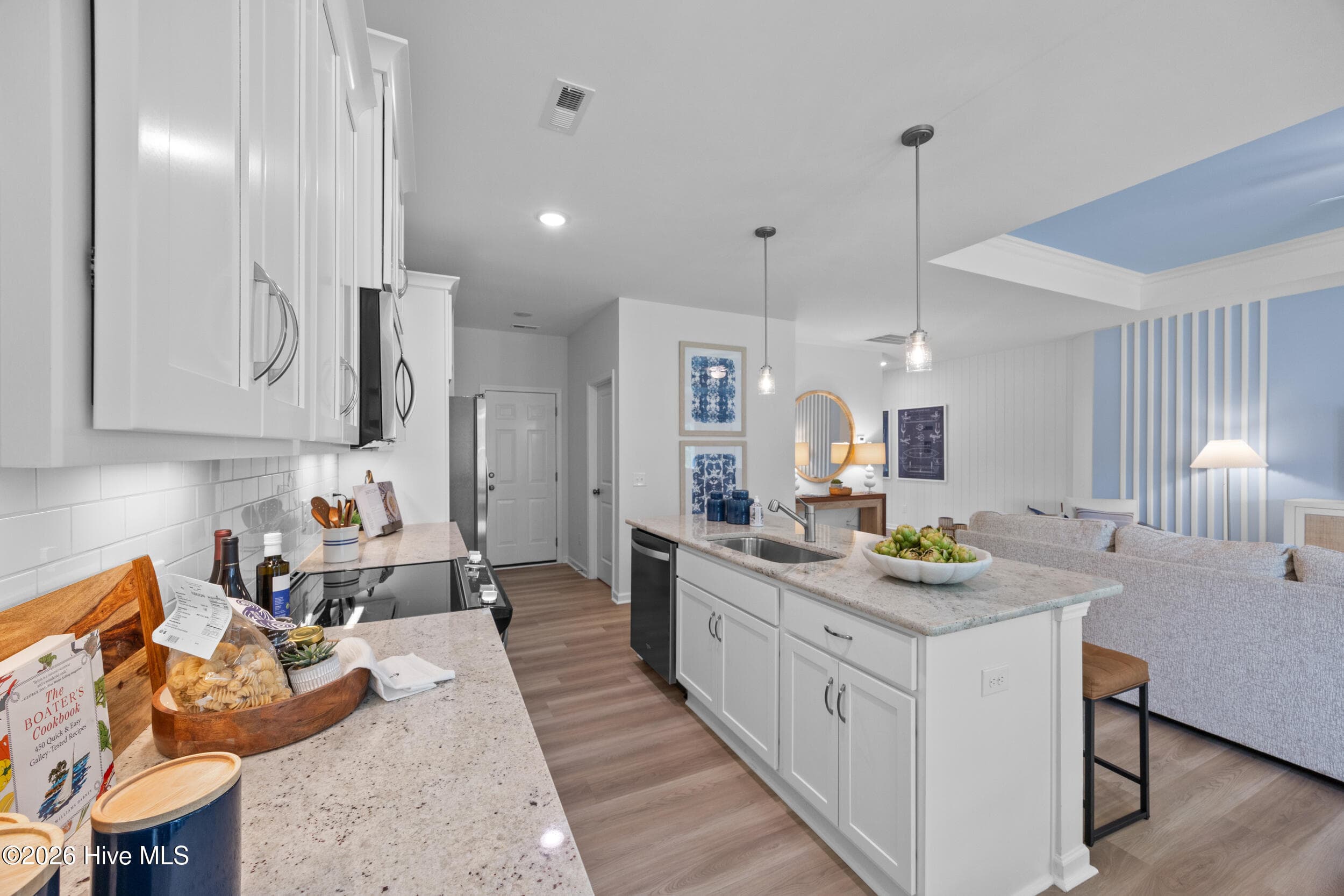 Home shown is a representation of the floor plan and may include optional features or upgrades. Elevations, materials, colors, finishes, square footage, and included features may vary from the actual home. Please consult a Sales Representative for complete details.
Public (Primary) - 770 Pelican Cove Way SE 301, Southport, NC 28461