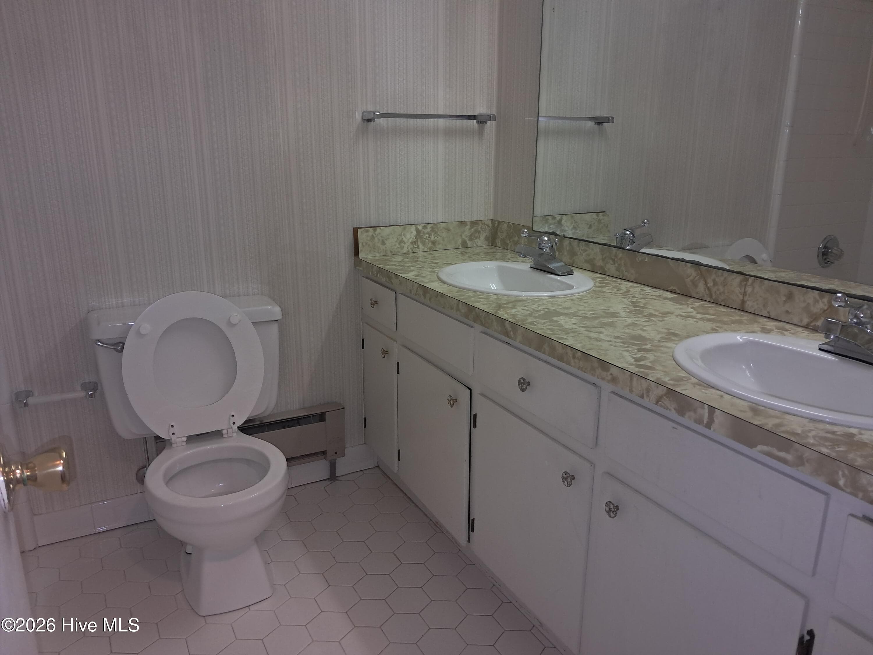 Hall bathroom - 808 Arrow Drive, Kinston, NC 28501