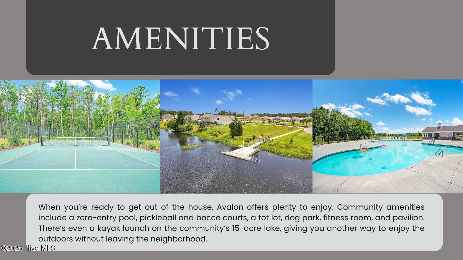 Avalon Amenities - 1774 Culdees Lane SE, Bolivia, NC 28422