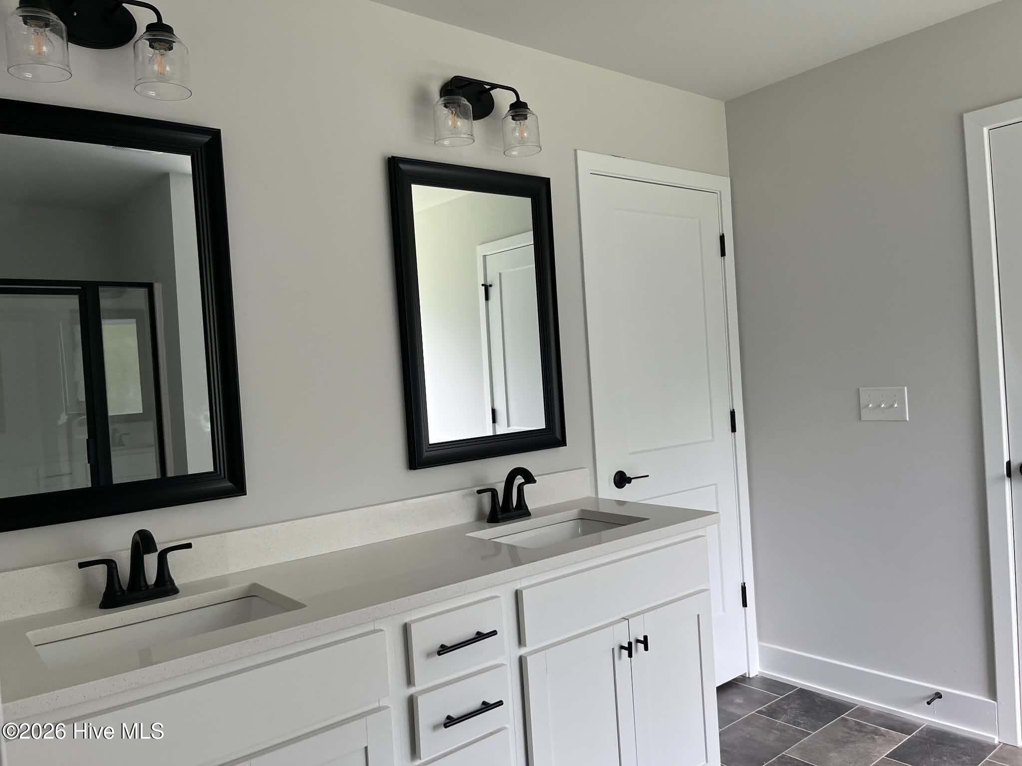 Photo of floor plan in different community. Actual colors and options may vary. - 2119 Caracara Drive, New Bern, NC 28560