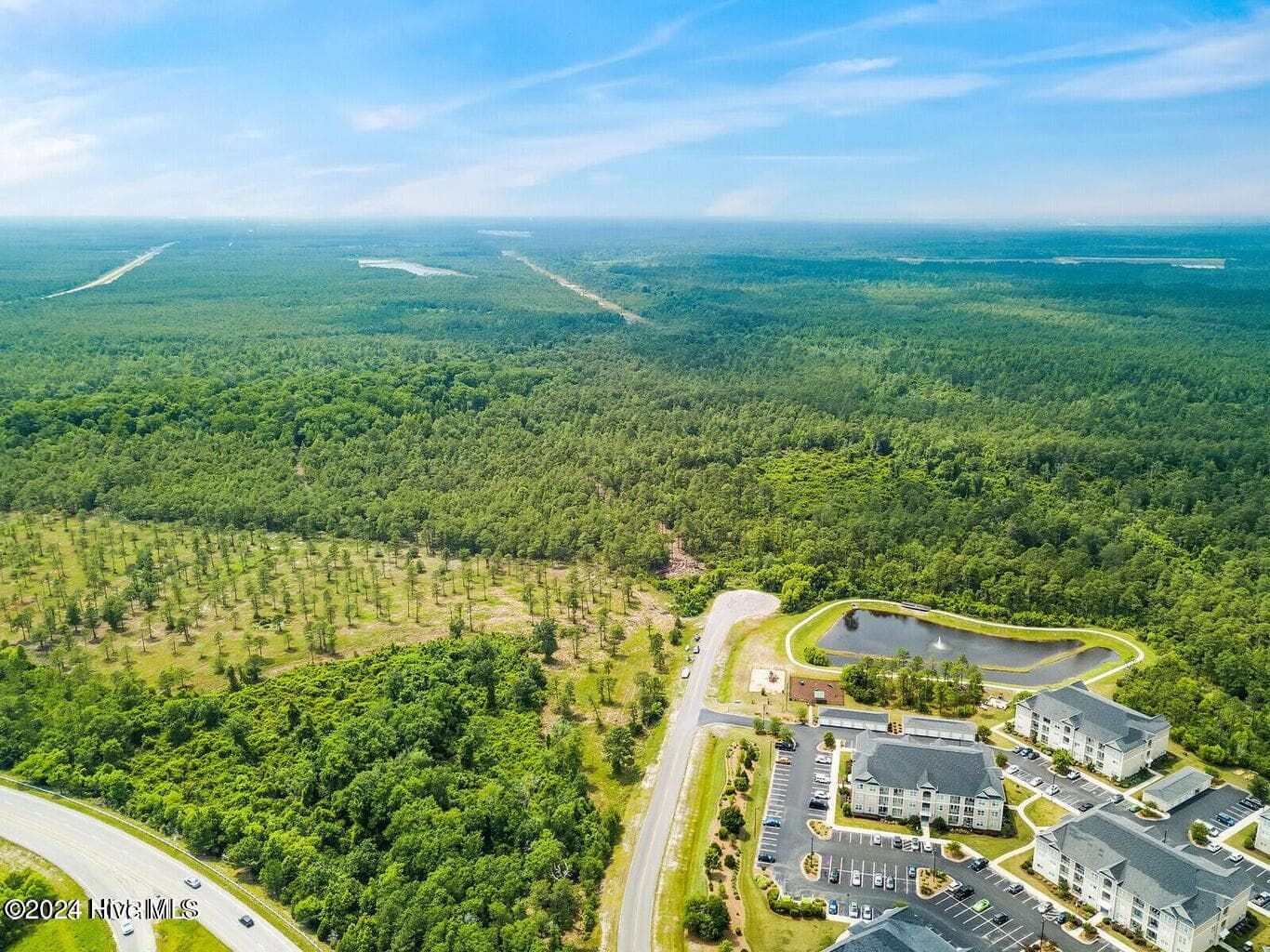 East (Stephens Point Cul de Sac) to West towards I-40 - 372 Greenview Ranches, Wilmington, NC 28411