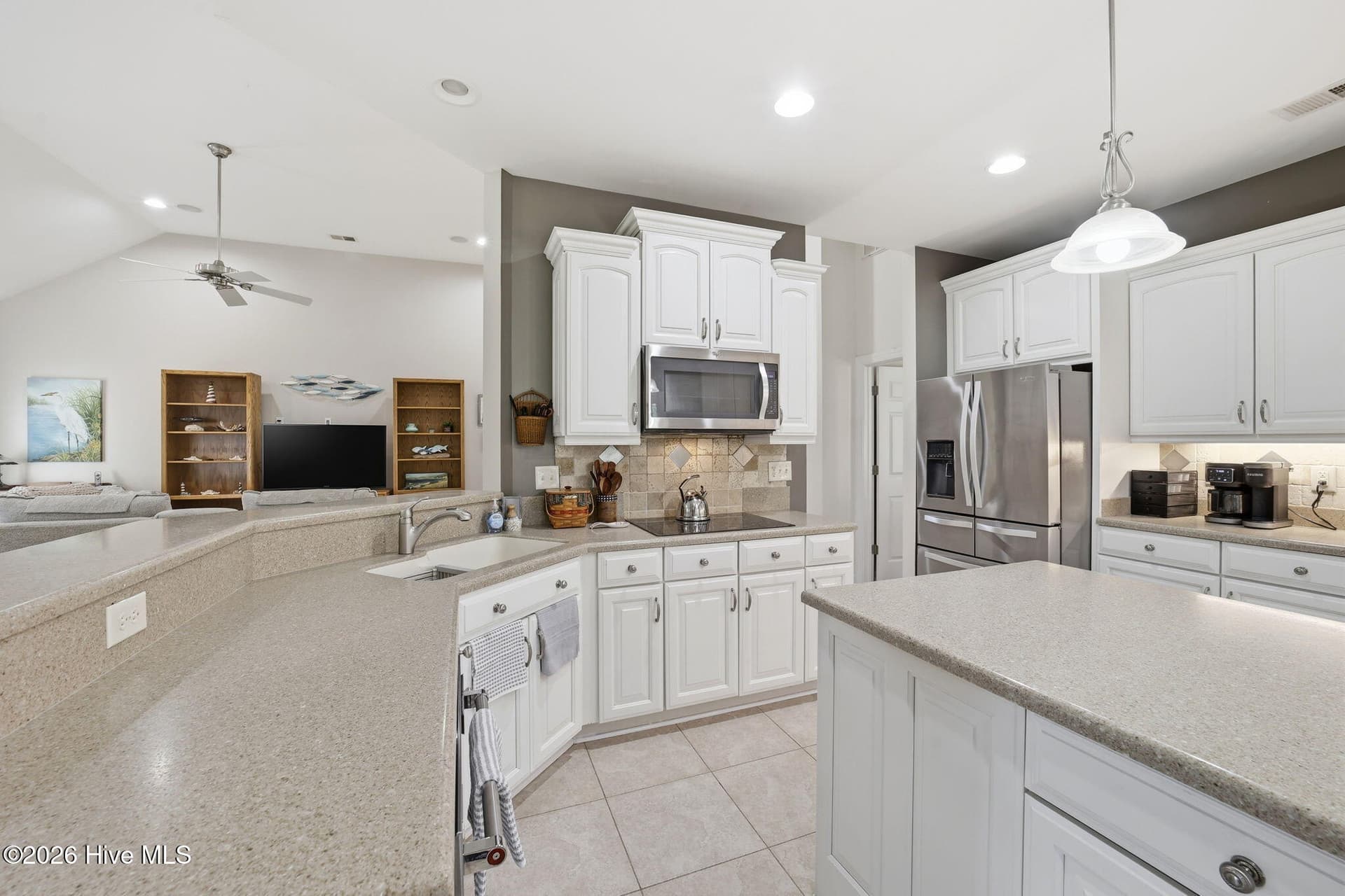 Kitchen - induction stove top - 1178 Moultrie Drive NW, Calabash, NC 28467