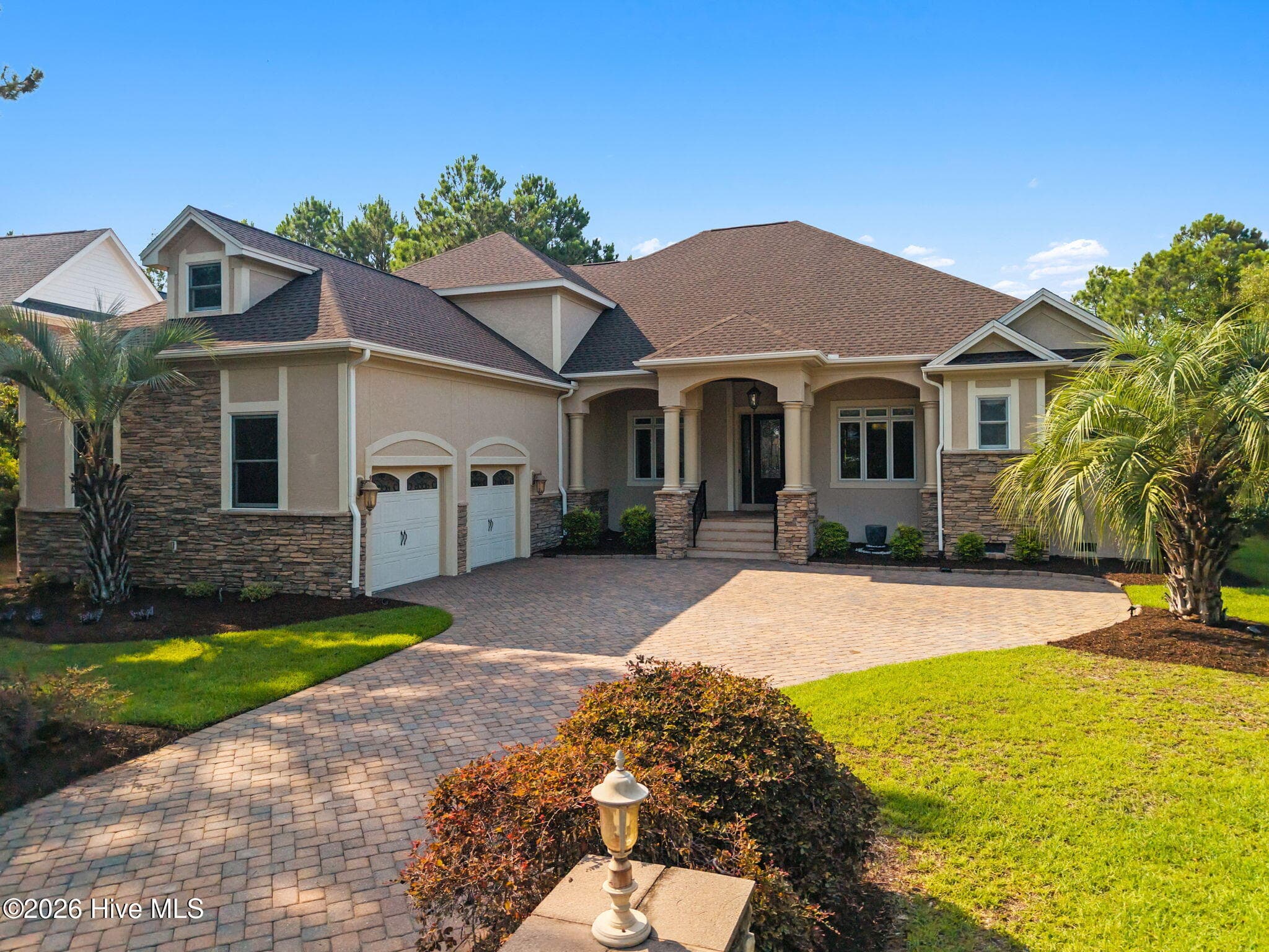 Daytime view of front - 3858 Ridge Crest Drive, Southport, NC 28461