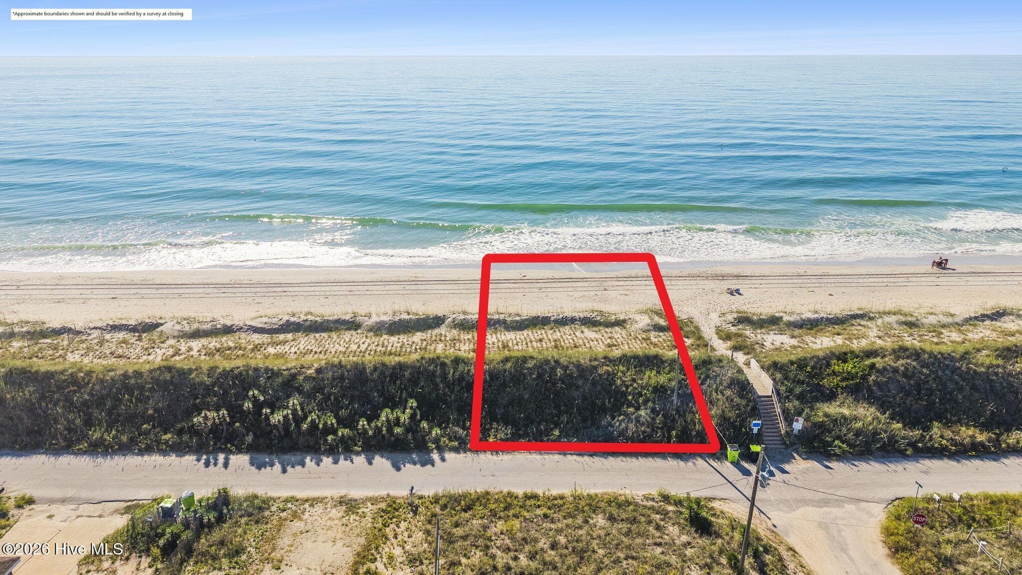 Lines shown are for illustration only and do not represent exact property boundaries. A survey should be obtained for verification. - 254 1 Topsail Road, North Topsail Beach, NC 28460