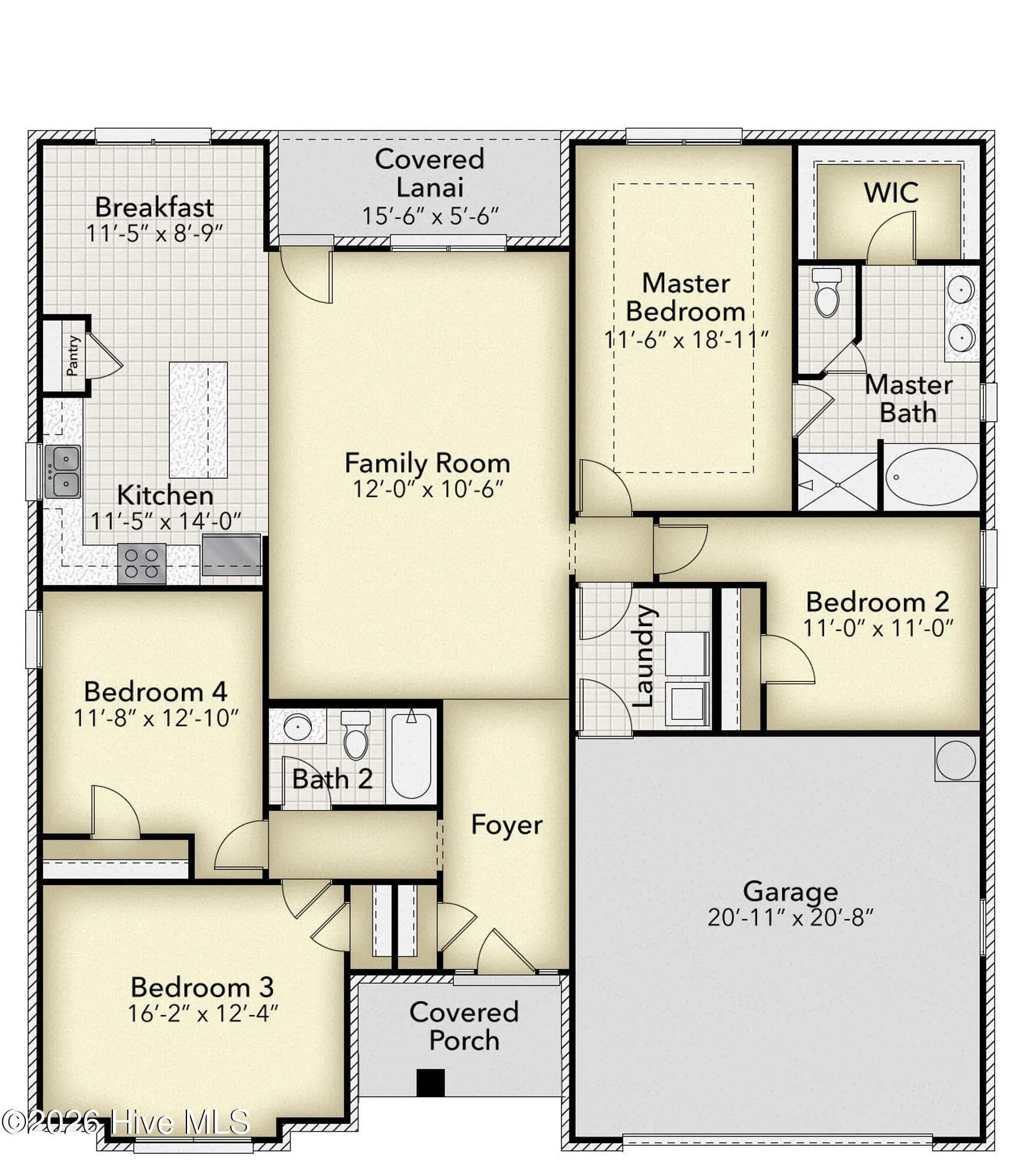 Single Family Residence at 405 S Carey Street Lot 68, La Grange, NC 28551, photo 12 of 62