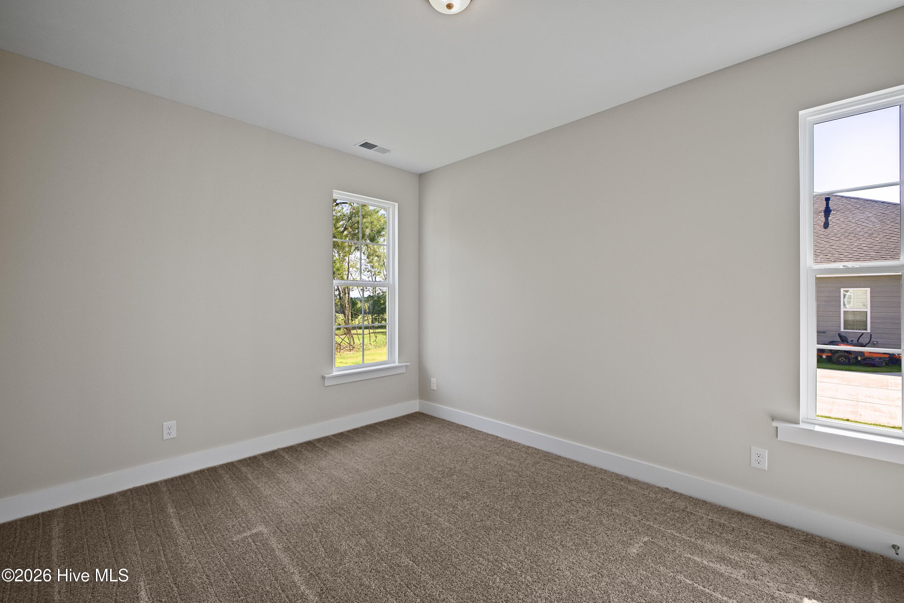 Bedroom 2 prewired for a ceiling fan - 1644 Bellingham Drive, Beech Island, SC 29842