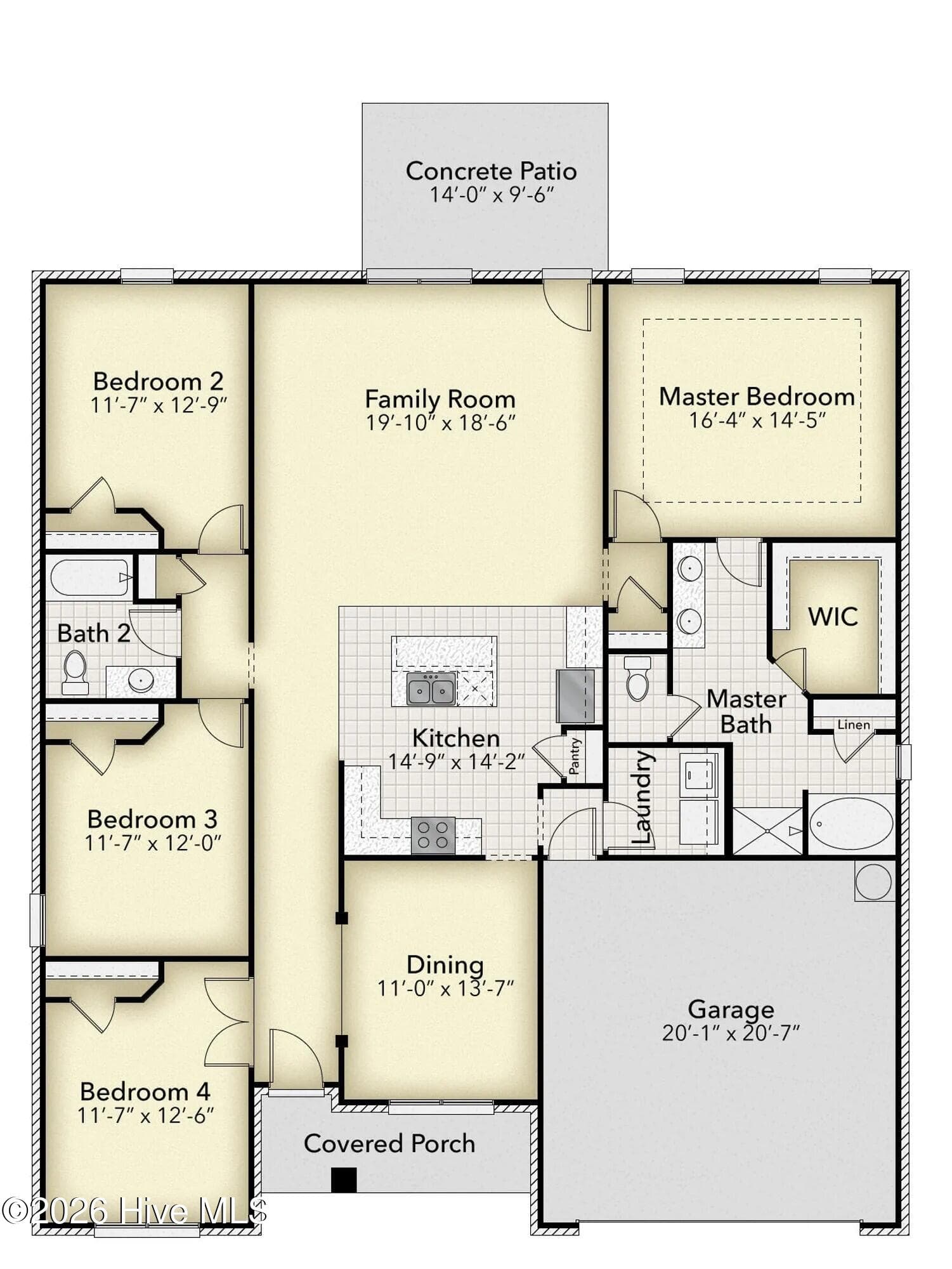 Single Family Residence at 502 S Carey Street Lot 59, La Grange, NC 28551, photo 6 of 6