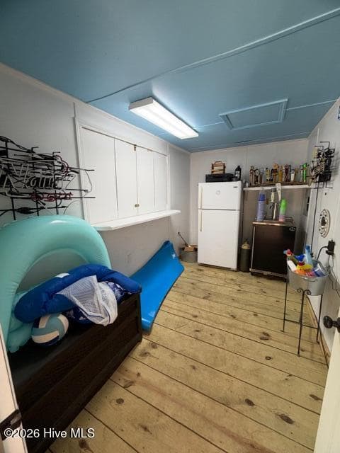 Inside Pool House, Floor has been redone - 138 Trestle Street, Hamlet, NC 28345