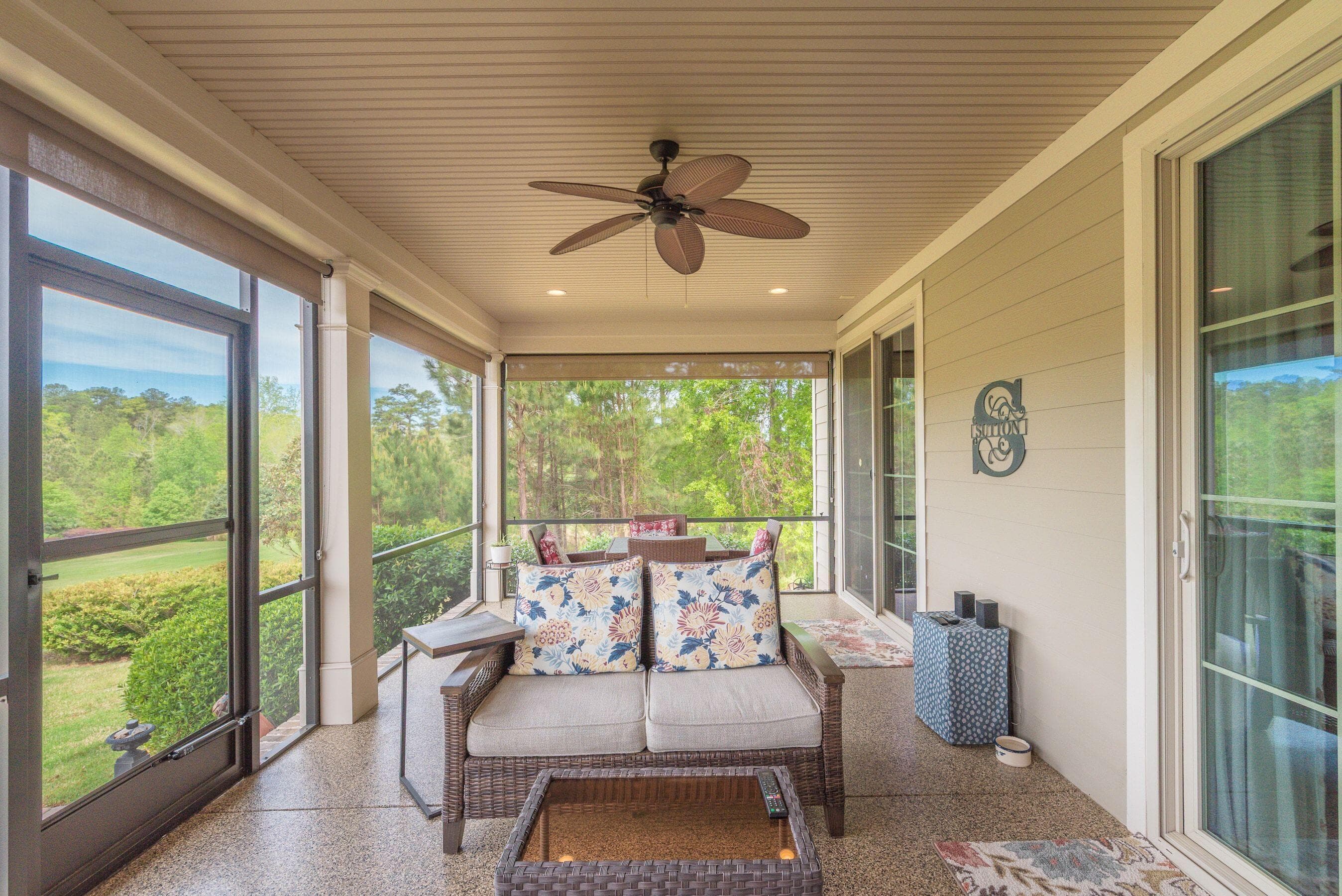 Screened porch - 207 Quiet Oak Court, Aiken, SC 29803