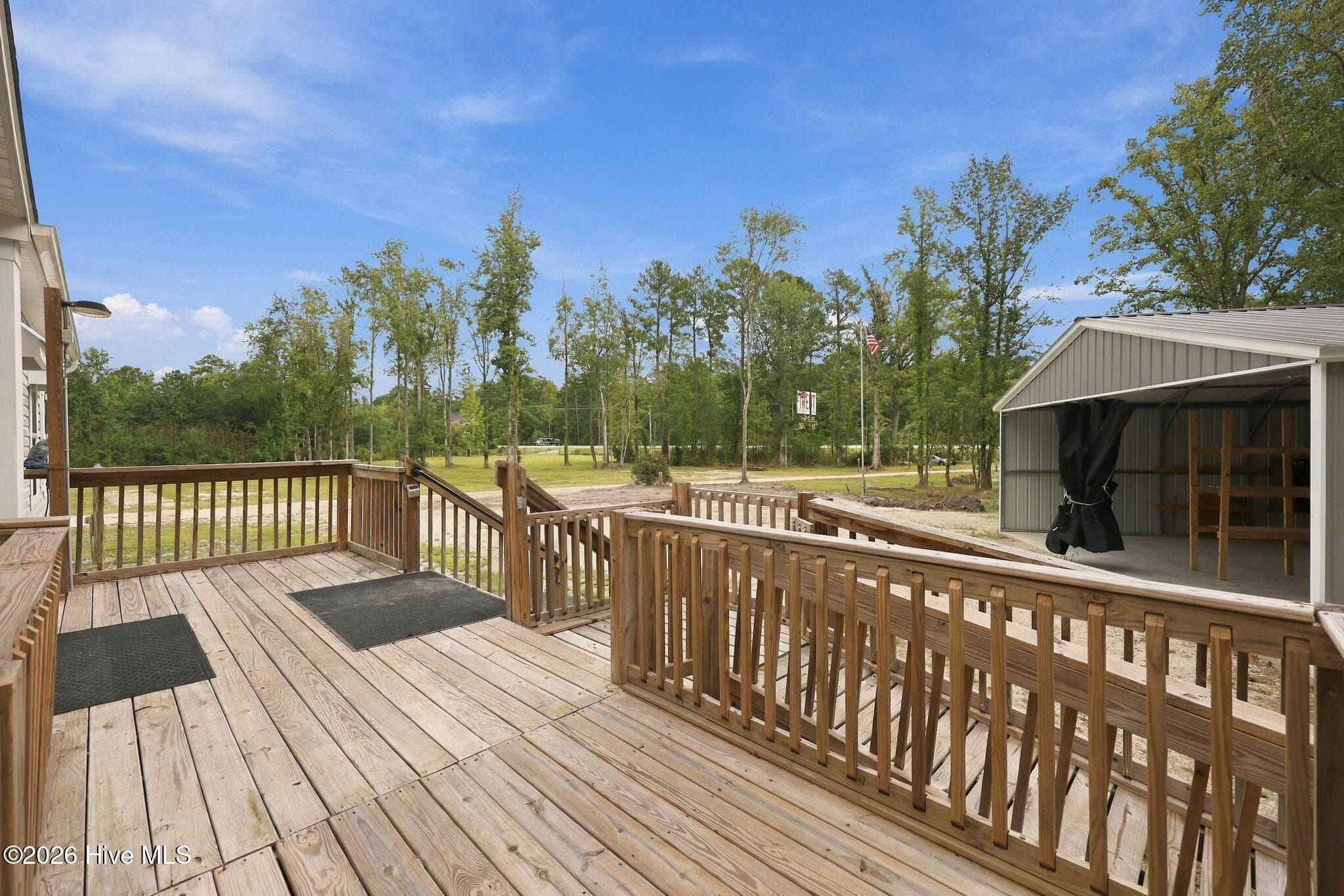 Deck, pressure treated lumber - 11566 Hwy 17, Maysville, NC 28555