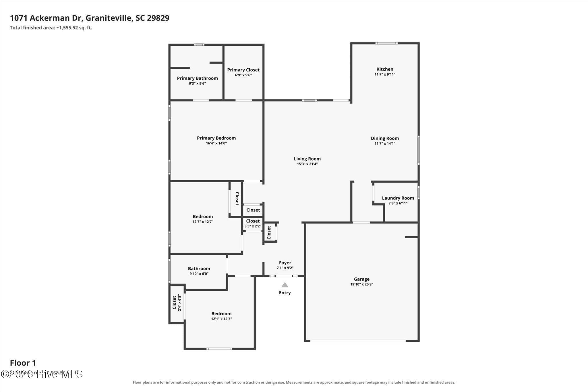 Single Family Residence at 1071 Ackerman Drive, Graniteville, SC 29829, photo 40 of 40