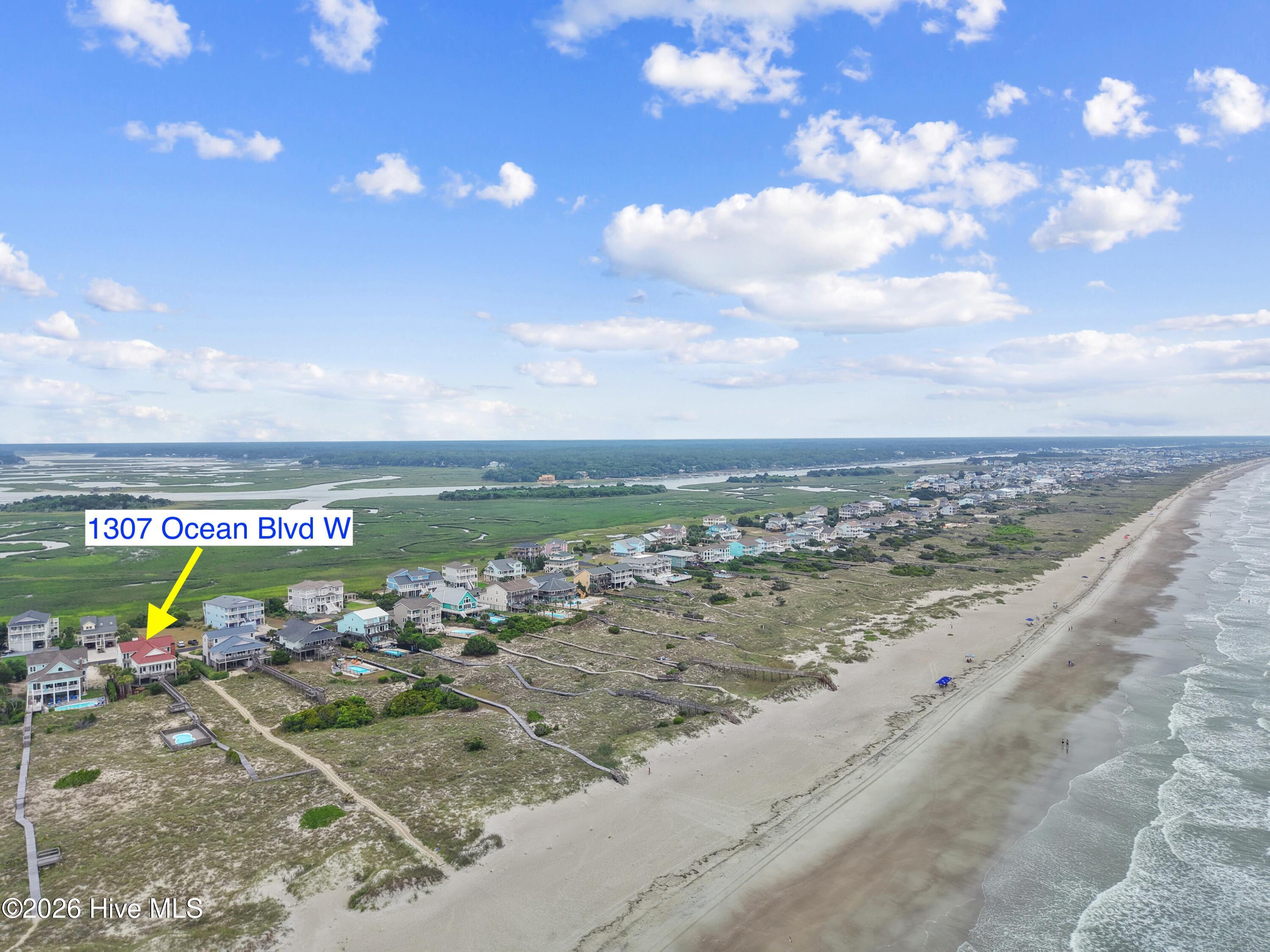 Single Family Residence at 1307 Ocean Boulevard W, Holden Beach, NC 28462, photo 96 of 109