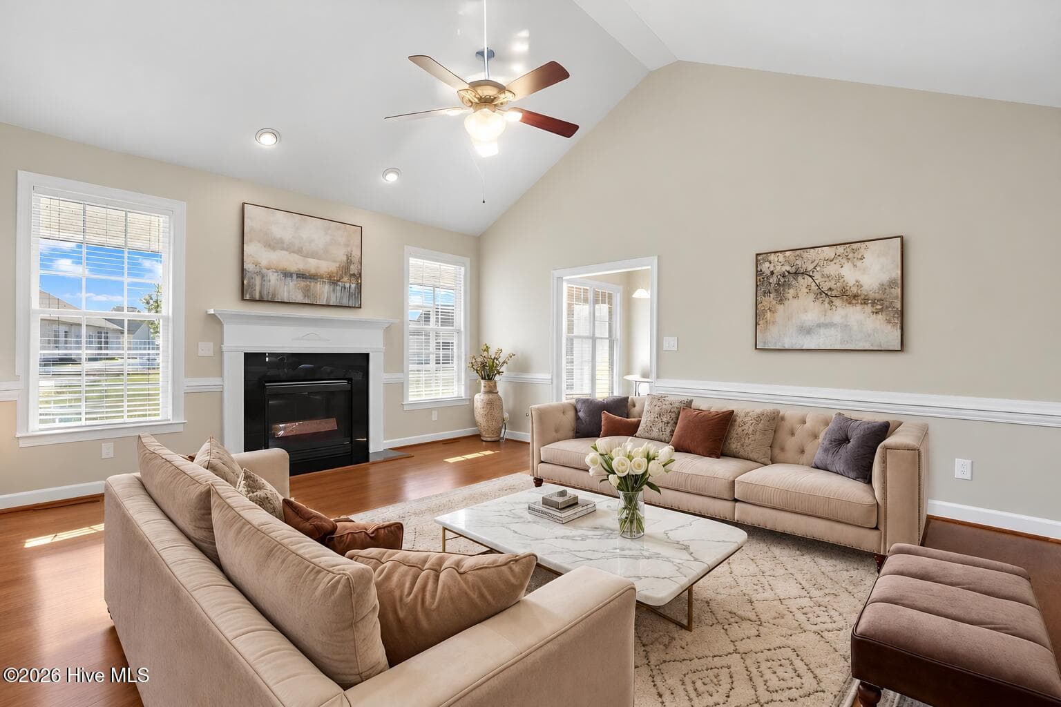 virtually staged furniture - 207 Kingston Circle, Goldsboro, NC 27530