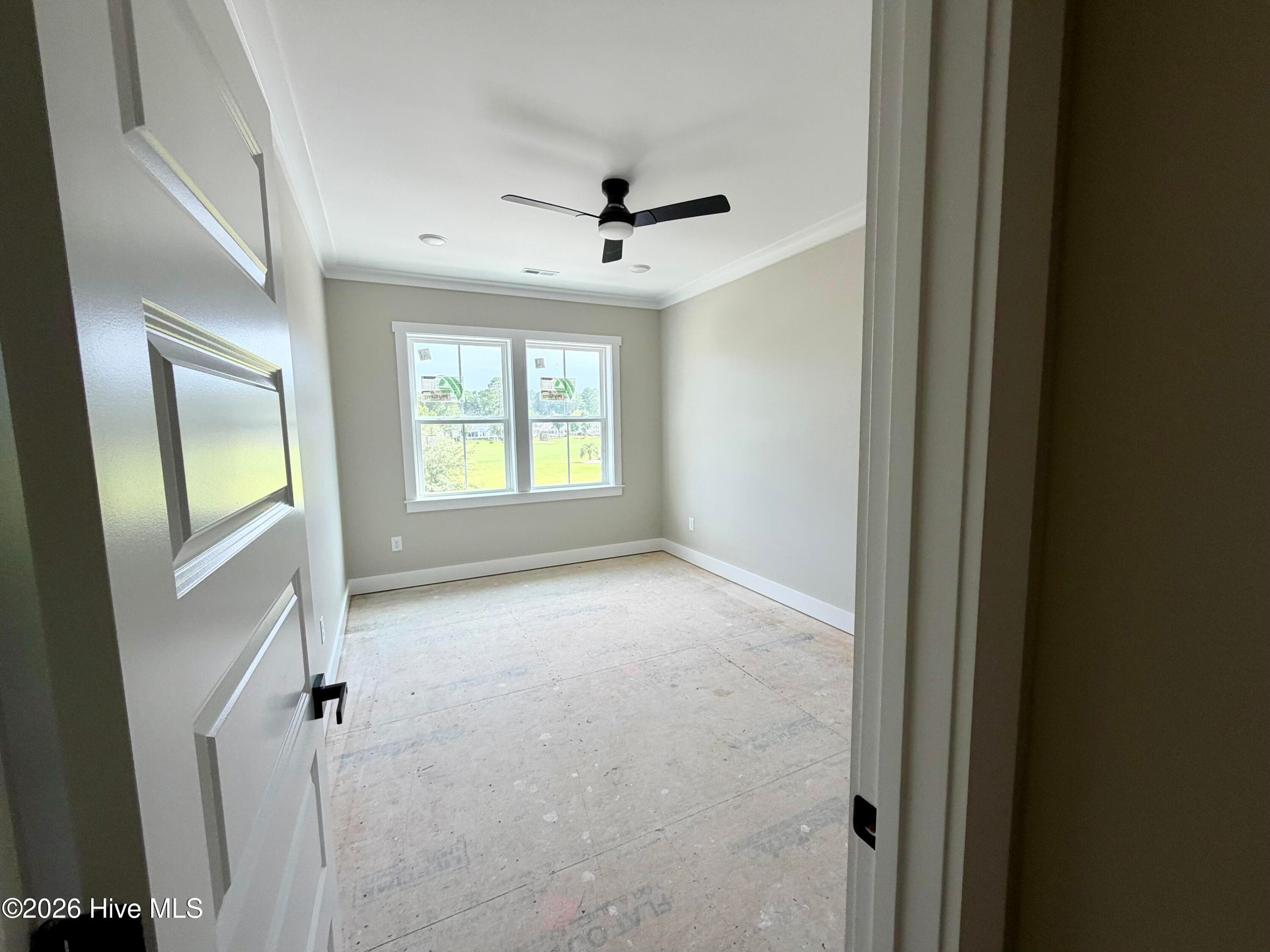 Guest bedroom 1 upstairs, under construction. - 550 Glenburnie Street NW, Calabash, NC 28467