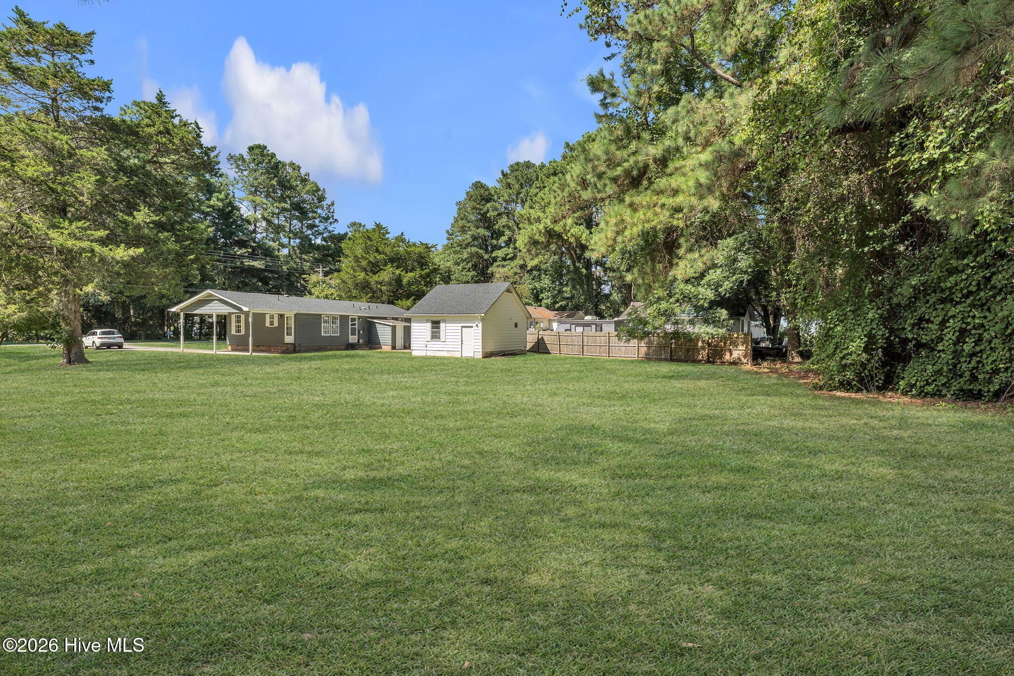 View from back of lot - 567 Blount Road, Elizabeth City, NC 27909