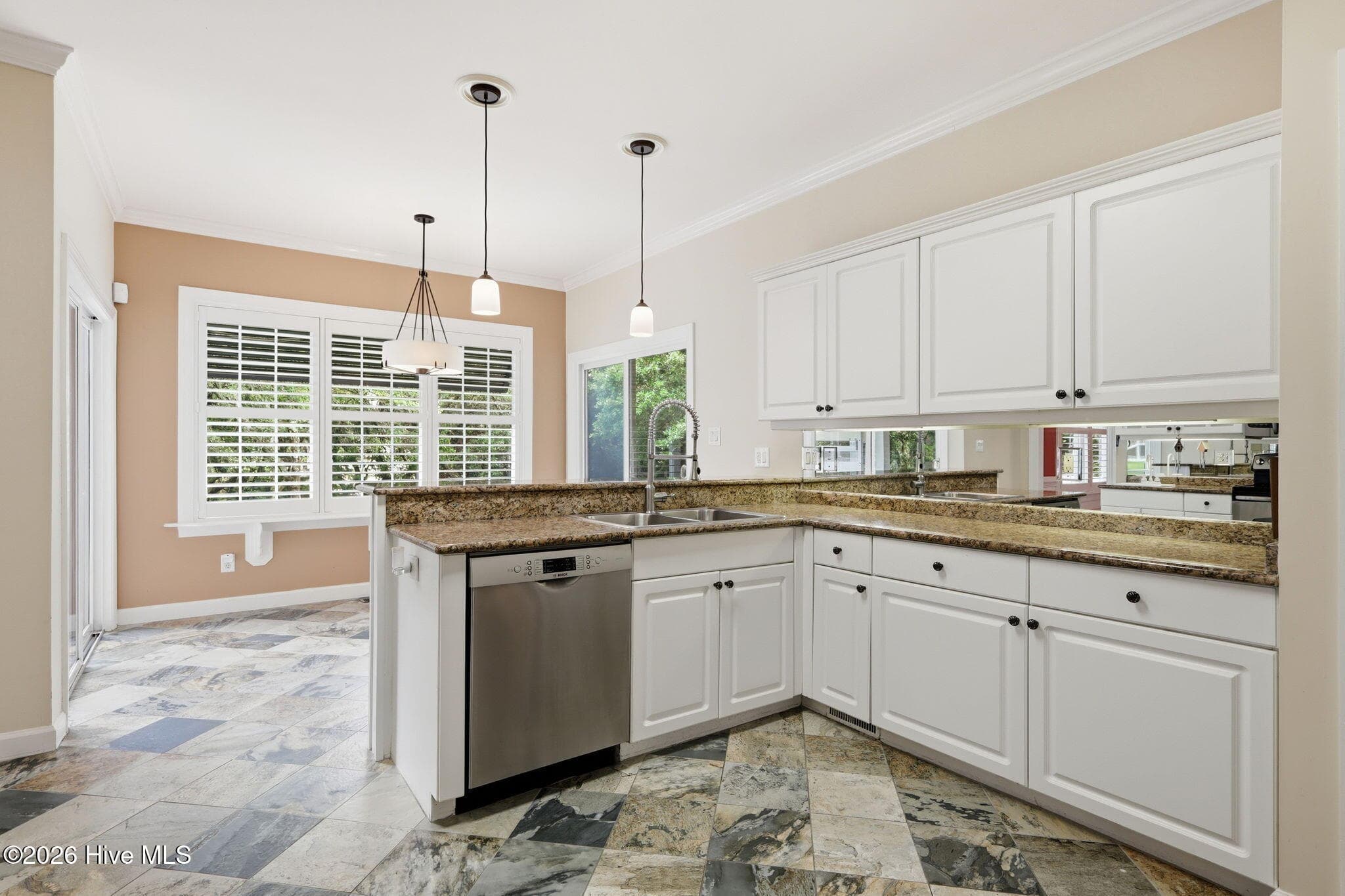 Kitchen towards breakfast area - 104 Talford Drive, Atlantic Beach, NC 28512