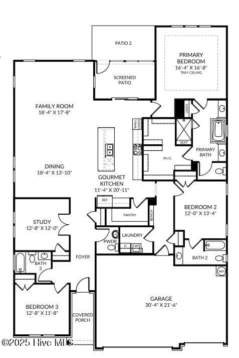 Floorplan - 1050 Rock Skipper Road, Ocean Isle Beach, NC 28469