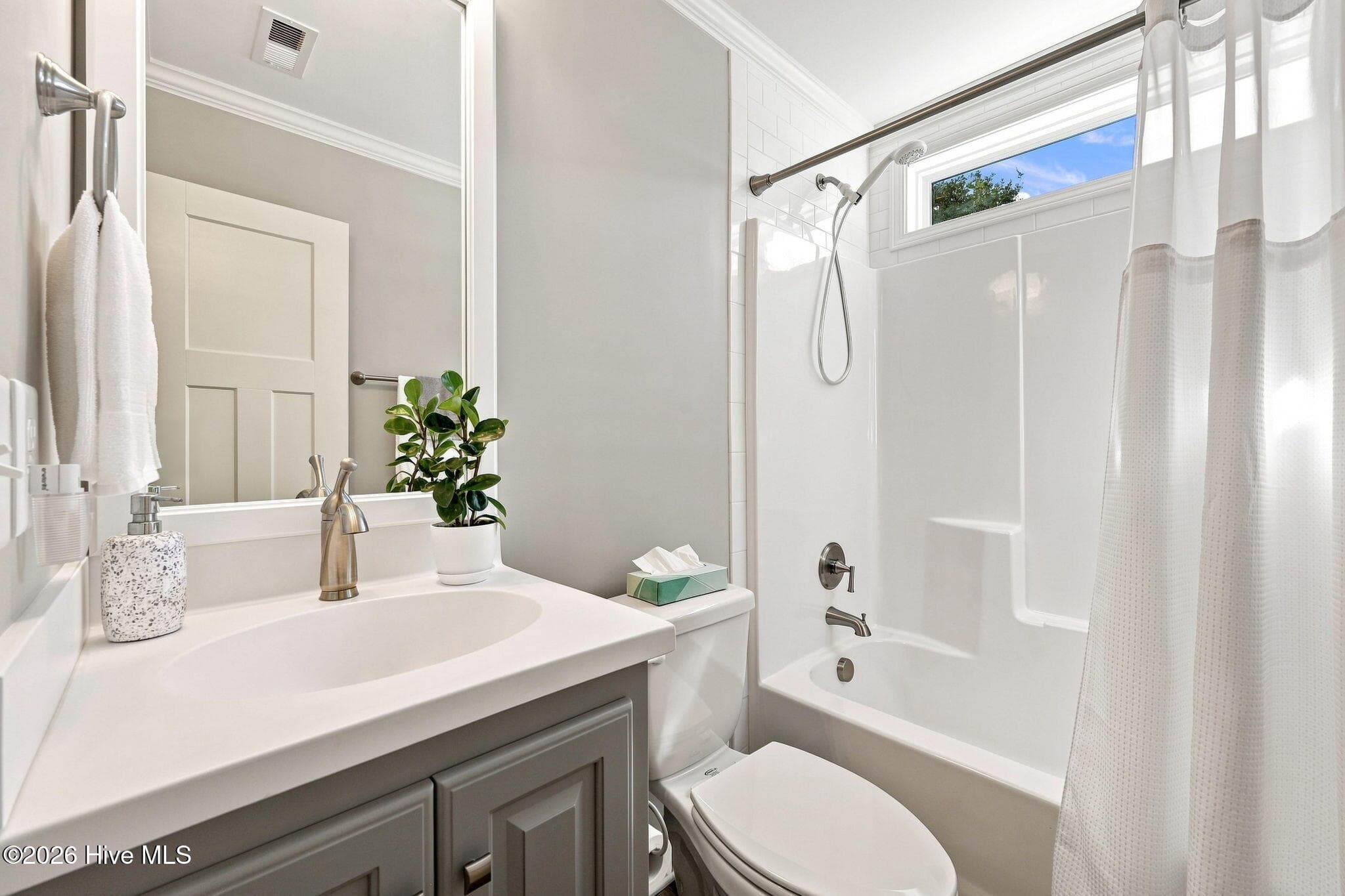 Hall bath - 201 Asheberne Drive, Washington, NC 27889