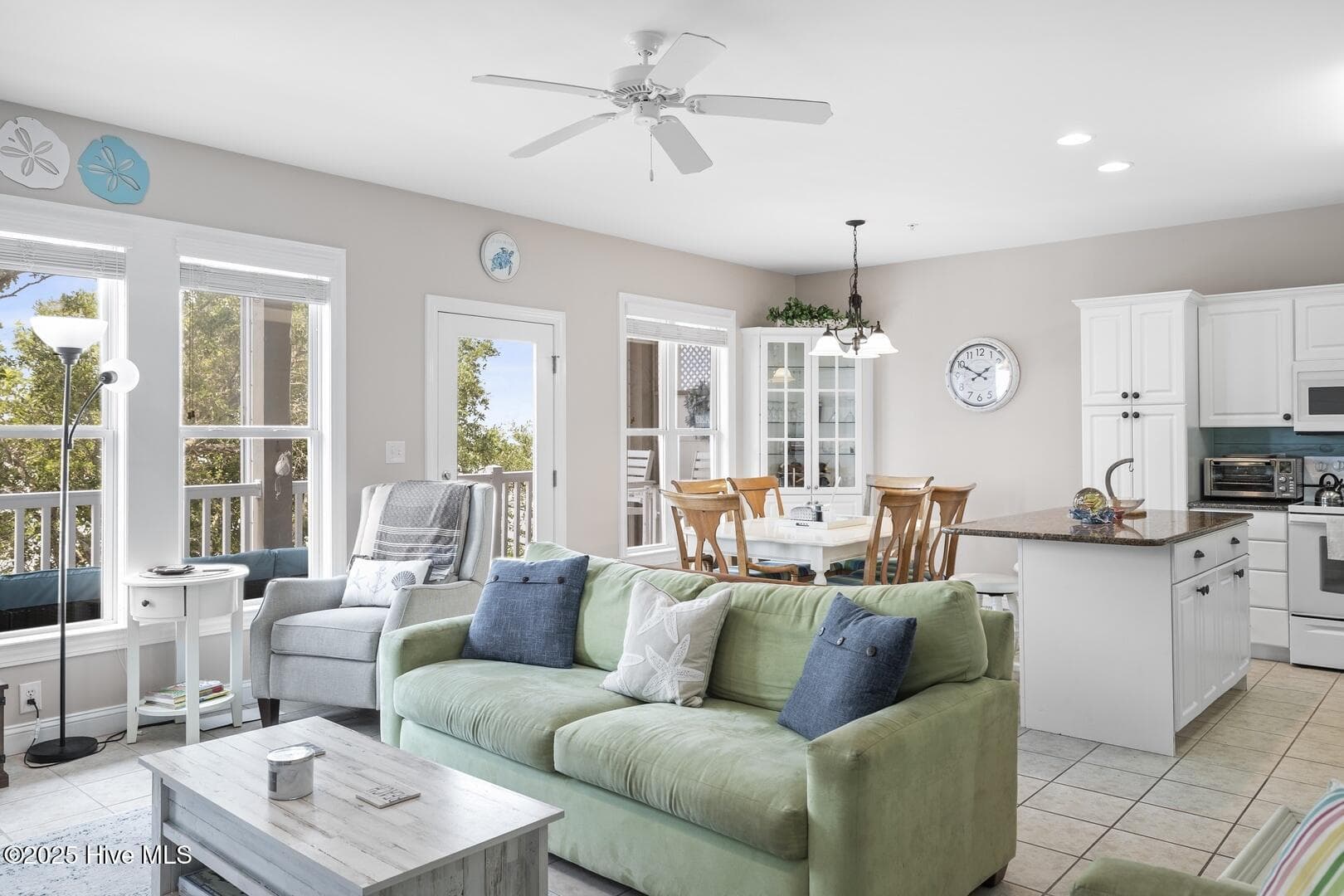 Great Room with Covered Porch access - 1700 Salter Path Road 202-R, Indian Beach, NC 28512