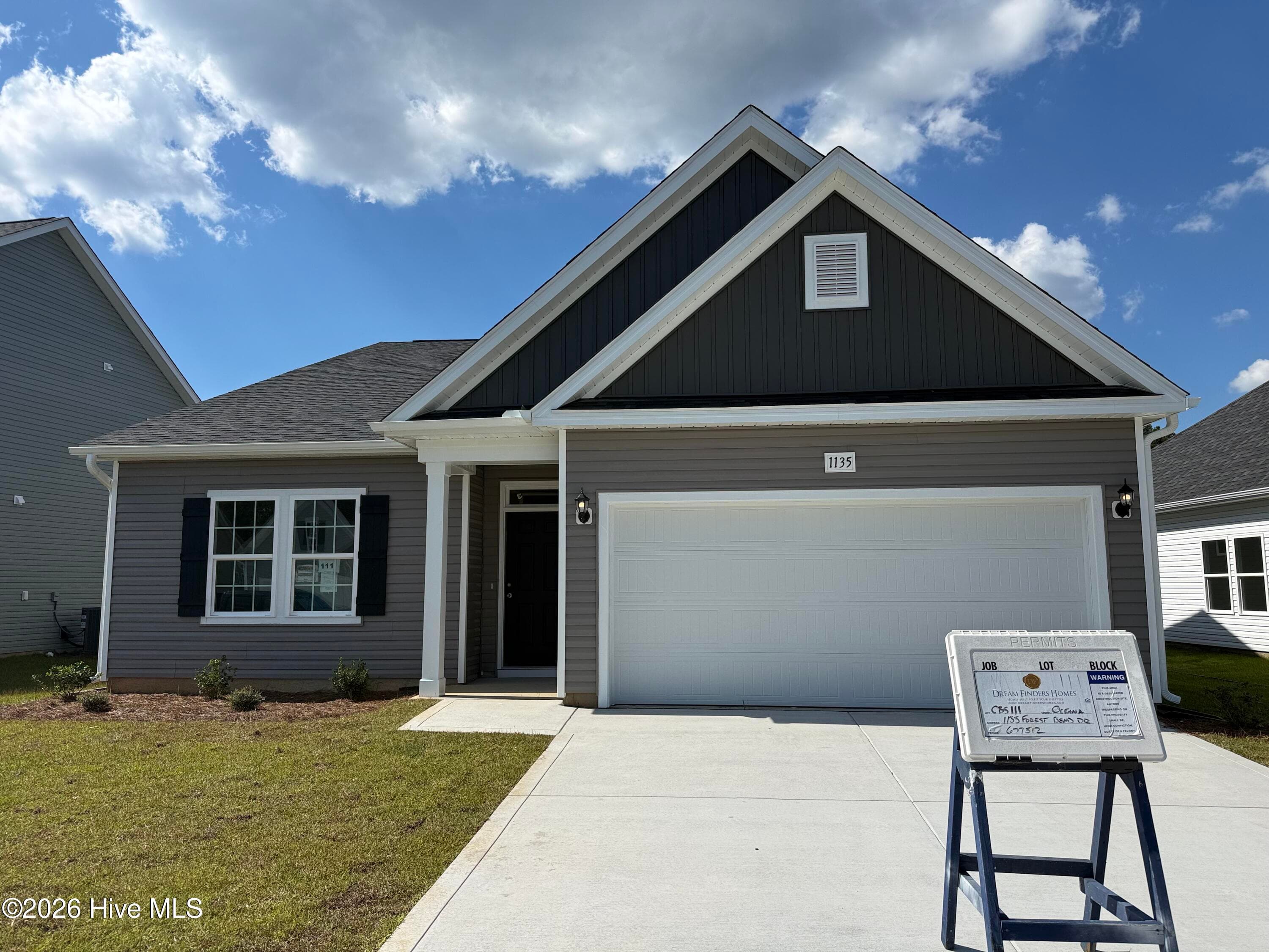 Oceana Plan 2030 sq ft - 1135 Forest Bend Drive NW, Calabash, NC 28467
