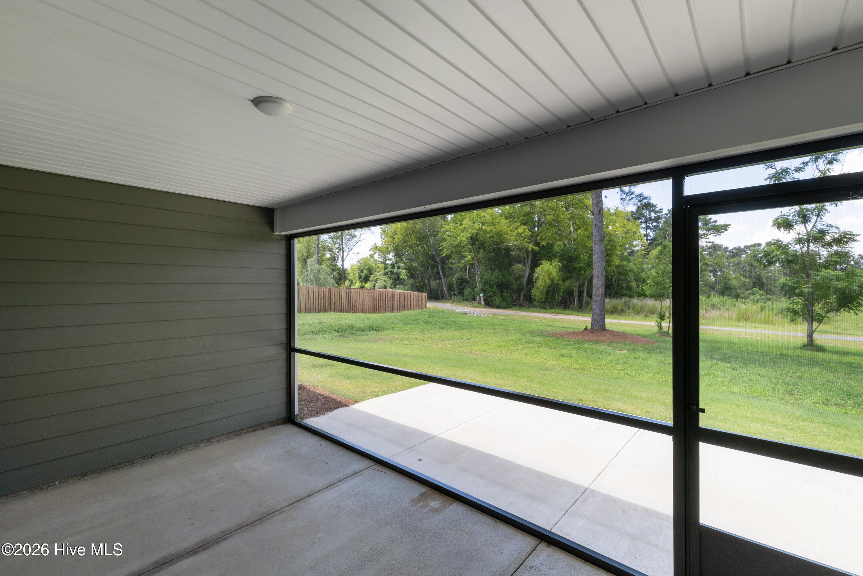 Back porch is prewired for a ceiling fan - 1340 Bellingham Drive, Beech Island, SC 29842