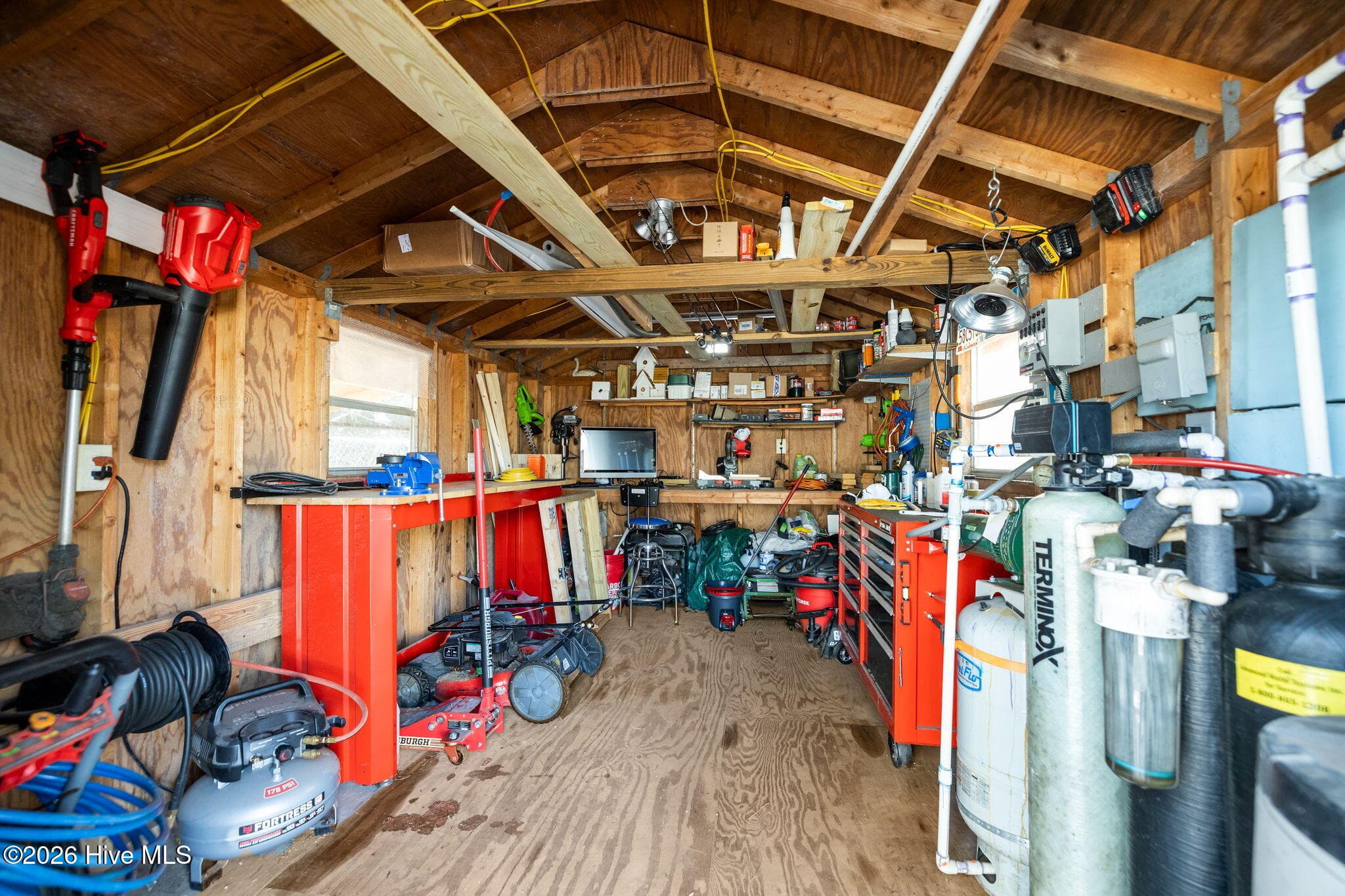 Storage Shed Interior - 139 Bayshore Street, Sea Level, NC 28577
