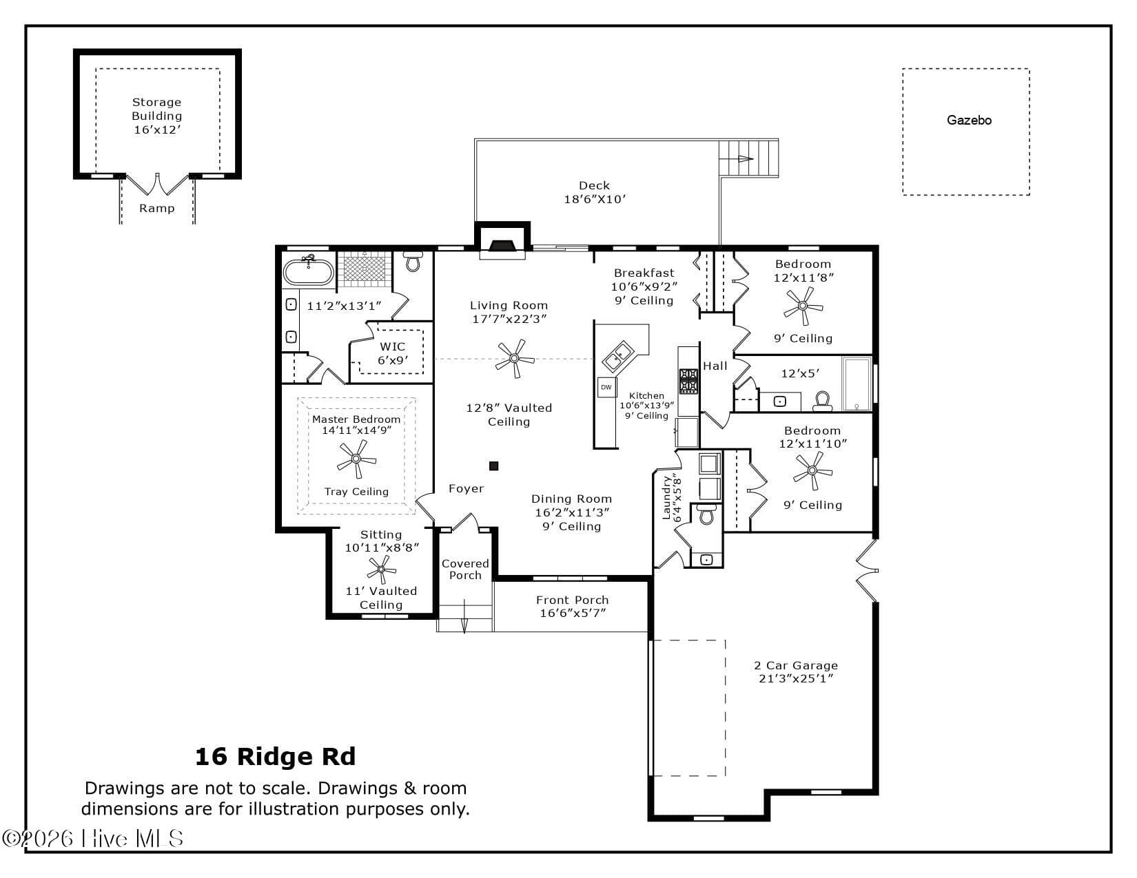 Single Family Residence at 16 Ridge Road, Jackson Springs, NC 27281, photo 115 of 123
