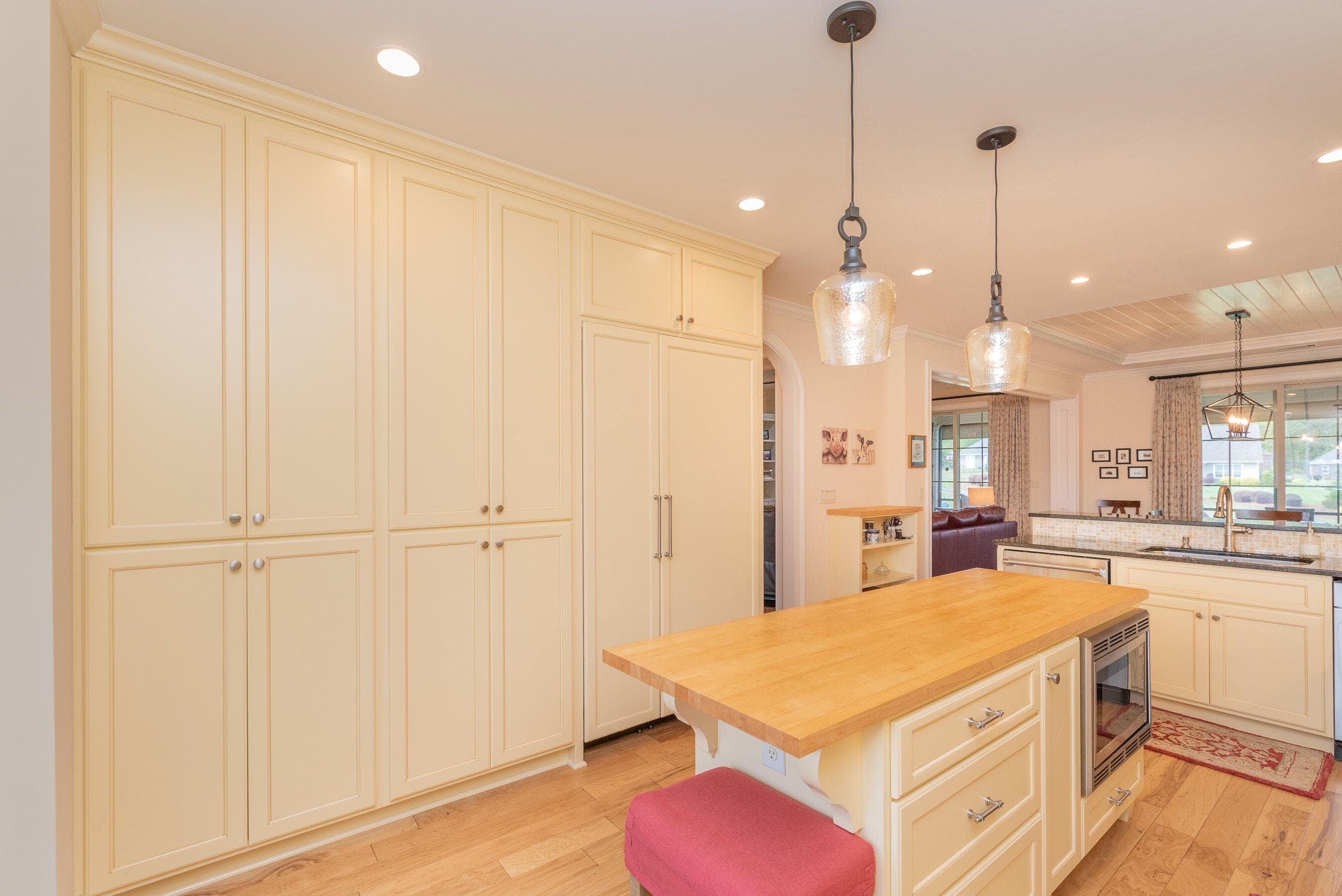 Thermador counter depth refrigerator - 207 Quiet Oak Court, Aiken, SC 29803