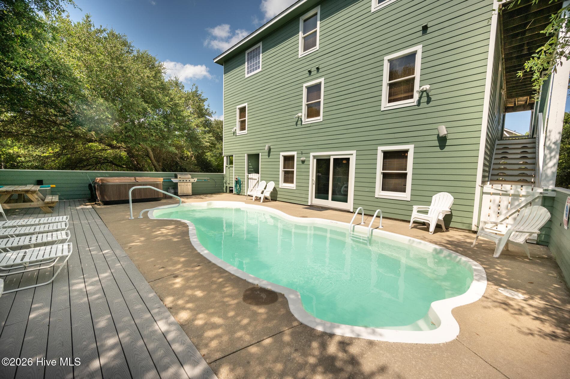 Pool Deck - 767 Gulfstream Court, Corolla, NC 27927