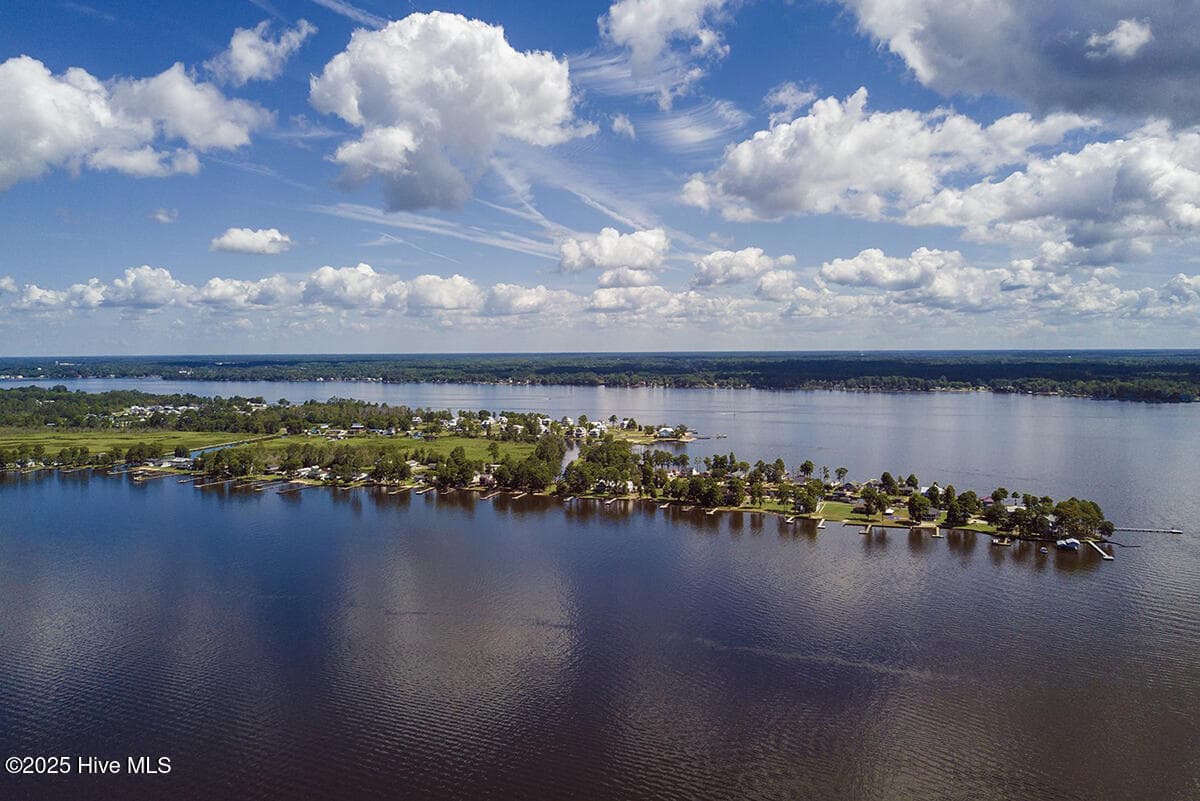 From the Waterfront Access Lot, Hillcrest Lot 11 and Tract S; Chocowinity Bay and the Pamlico River. - Sr #1123 Lots #1 #3, #4, #5 State Rd 1123, Chocowinity, NC 27817