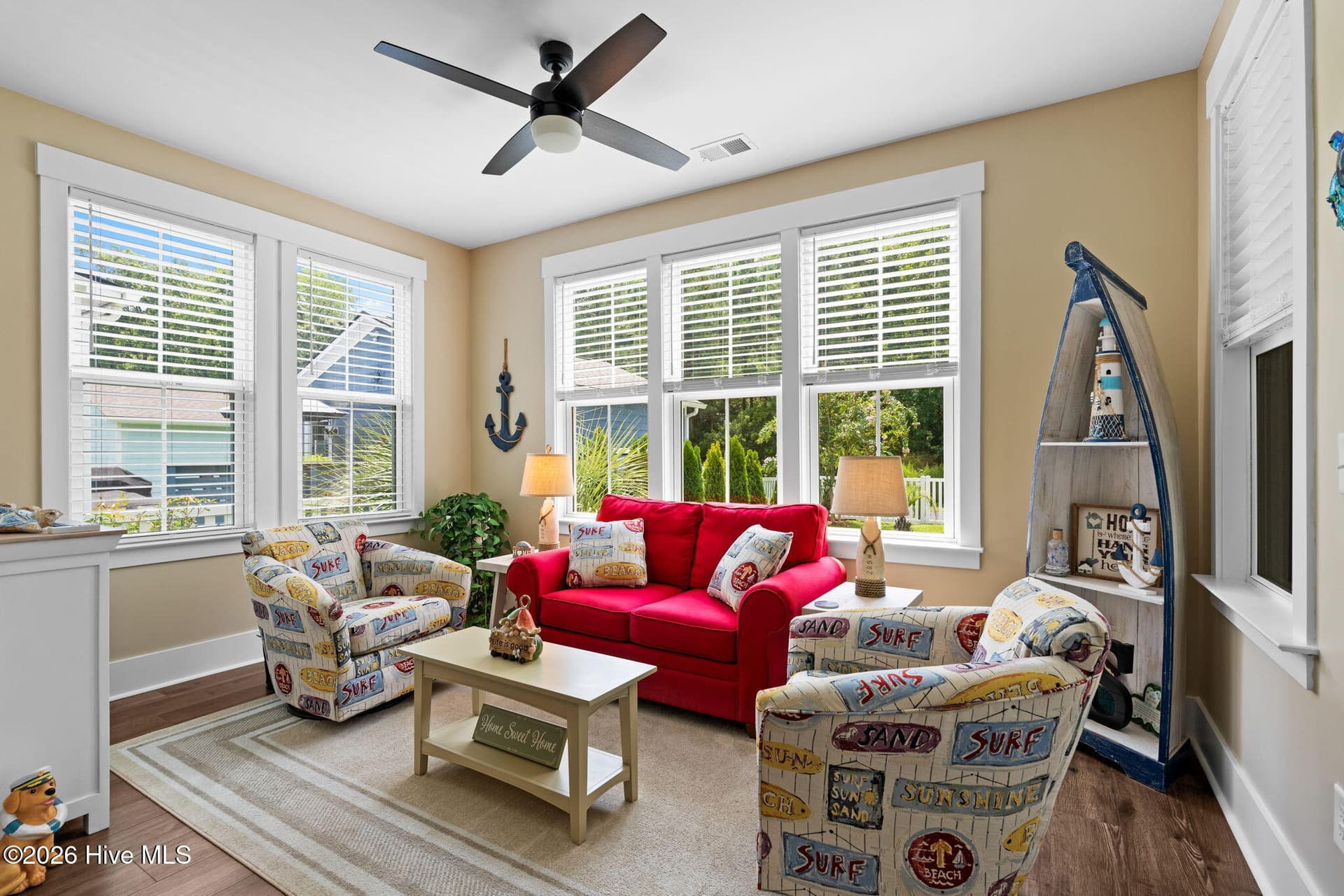 Access screened porch from here too! - 9099 Village Lake Drive SW, Calabash, NC 28467