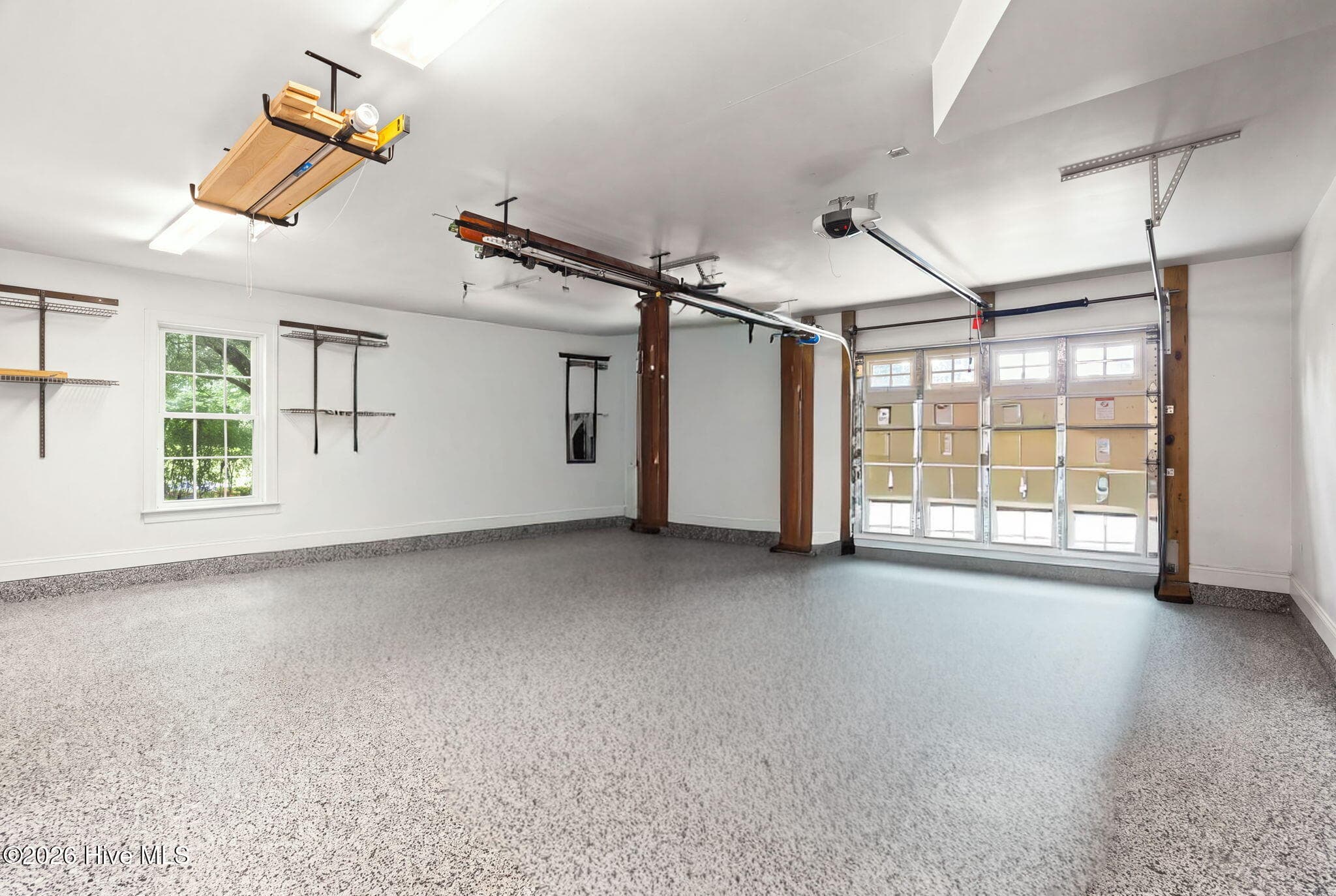 Garage with Epoxy Flooring - 461 Springwood Drive SE, Bolivia, NC 28422