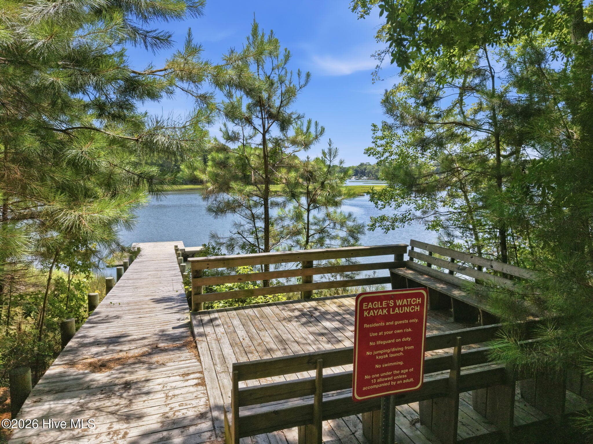 Community Dock/Kayak Launch - 135 Hydrangea Lane, Hampstead, NC 28443