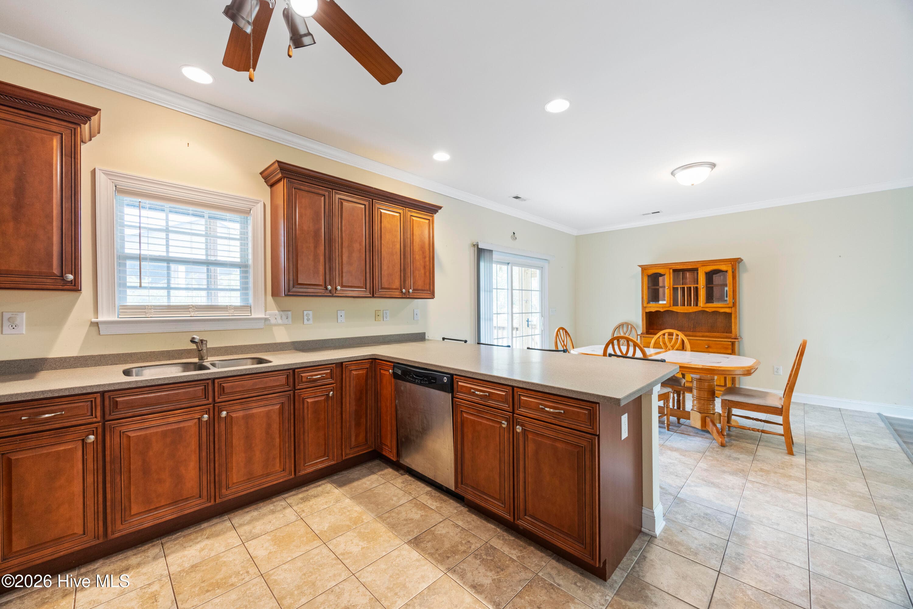 KITCHEN looking toward Dining Room - 225 NE 39th Street, Oak Island, NC 28465
