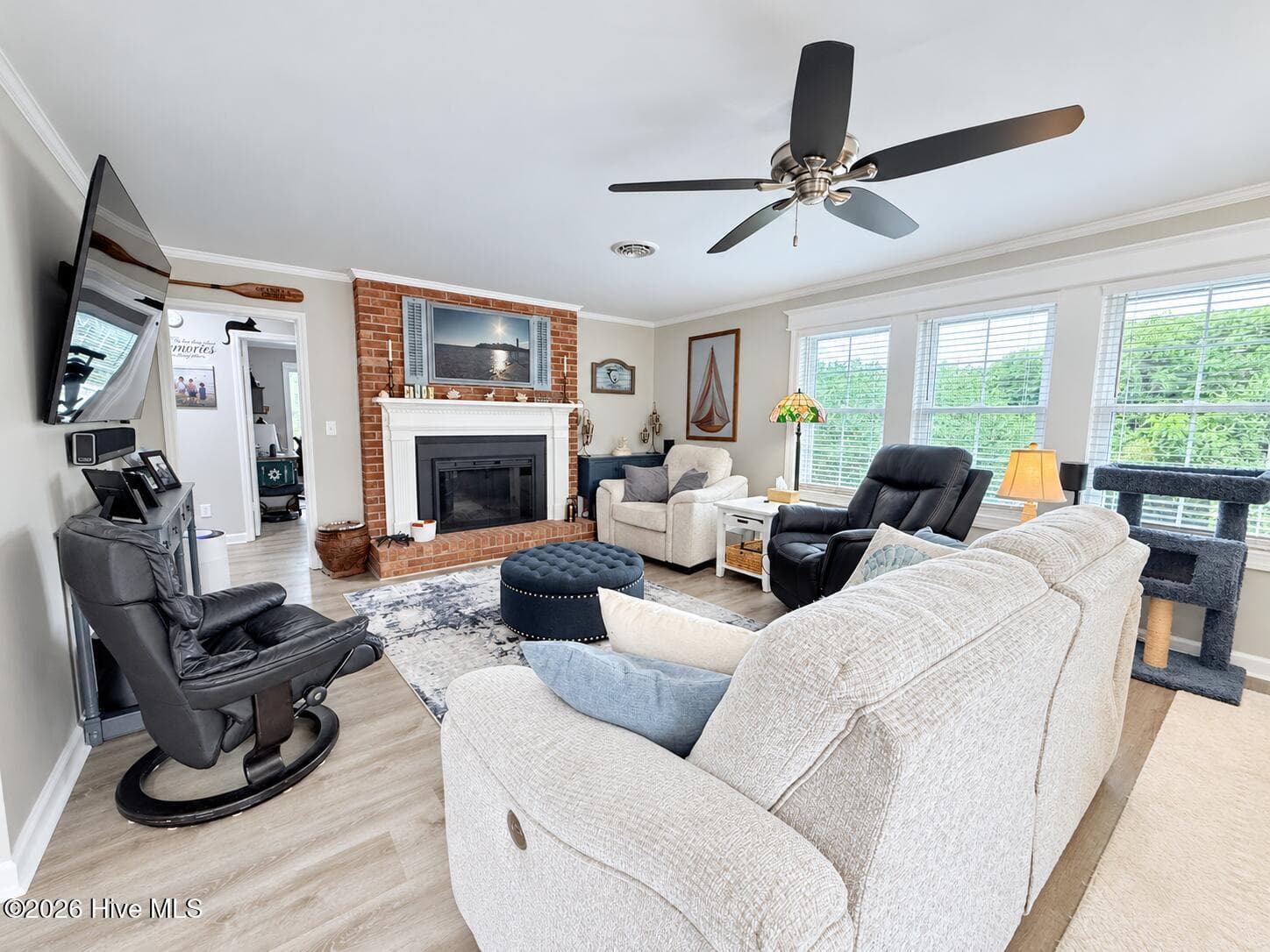 Living Room - 5405 Cedar Tree Lane, Emerald Isle, NC 28594