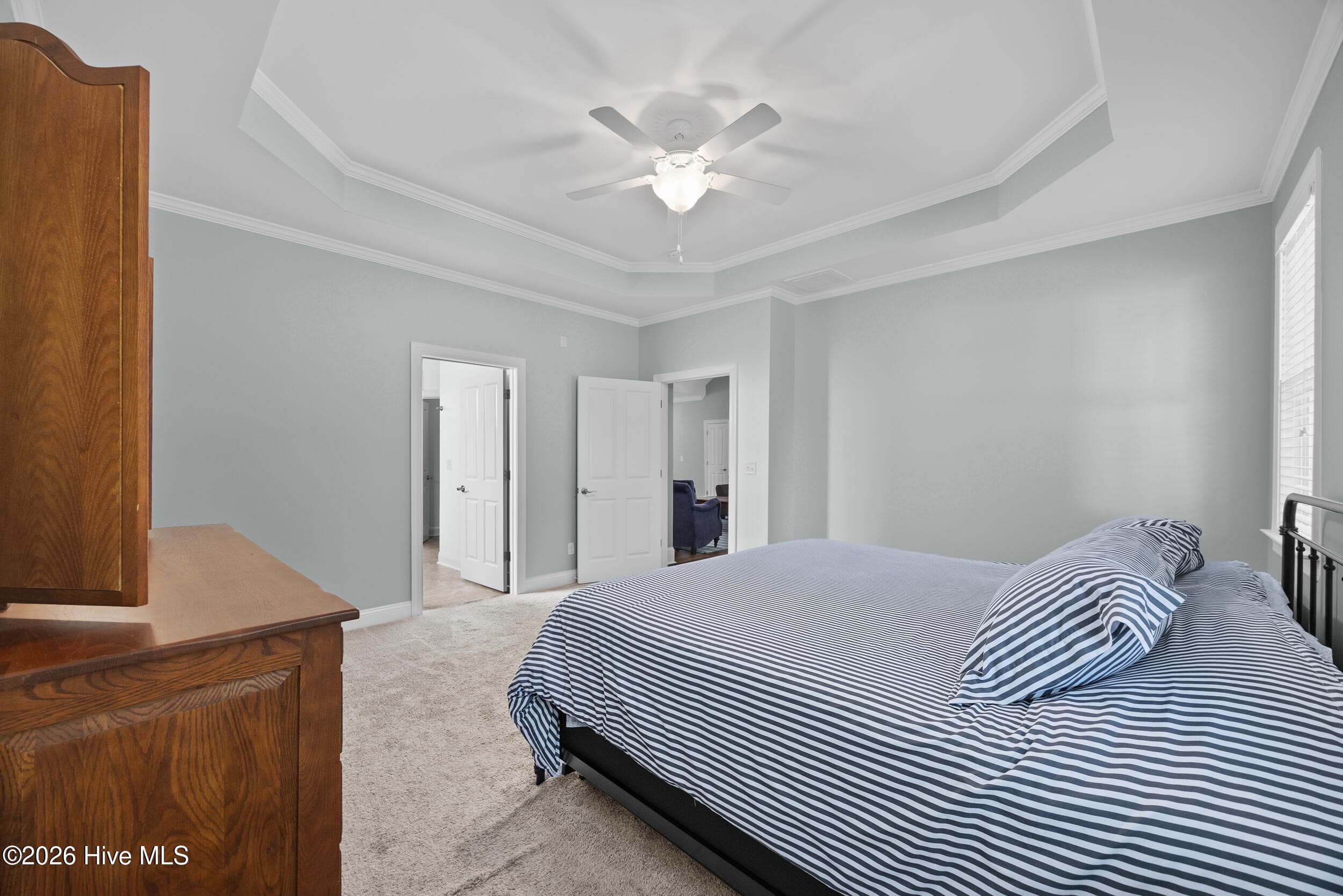 Primary bedroom - 323 Crown Pointe Drive, Hampstead, NC 28443