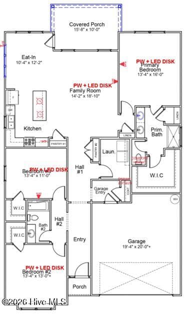 Single Family Residence at 1565 Rodanthe Avenue, Castle Hayne, NC 28429, photo 3 of 29