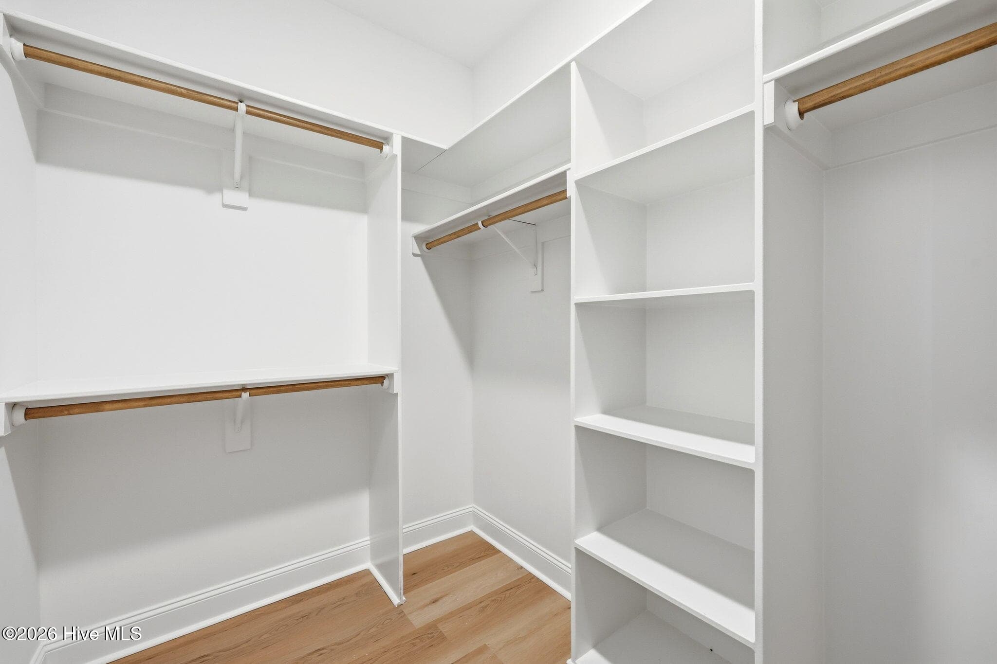 custom wood shelves for owners huge walk in clsoet - 1005 Finn Court, Greenville, NC 27834