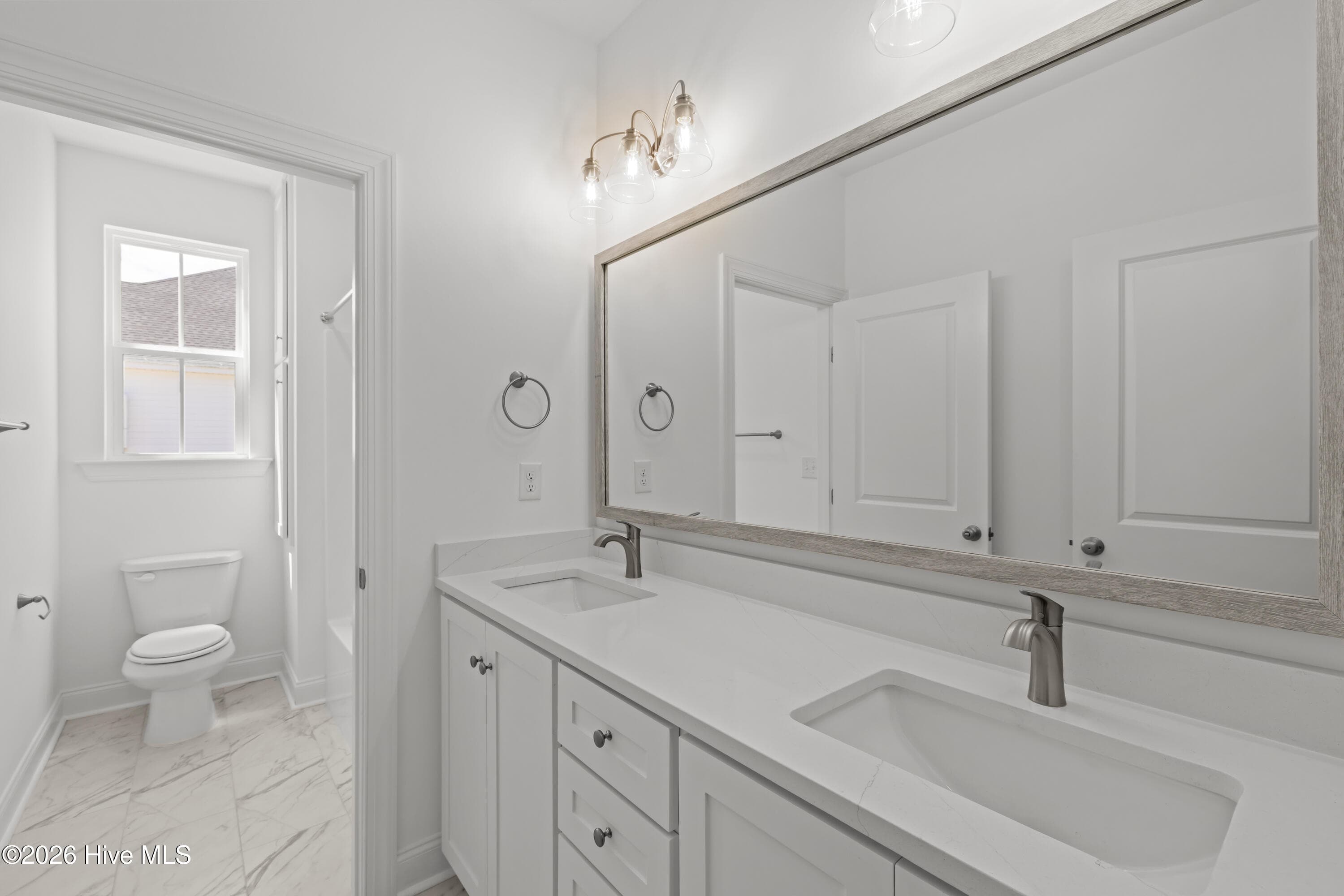 Hall bath - 1550 Bellingham Drive, Beech Island, SC 29842