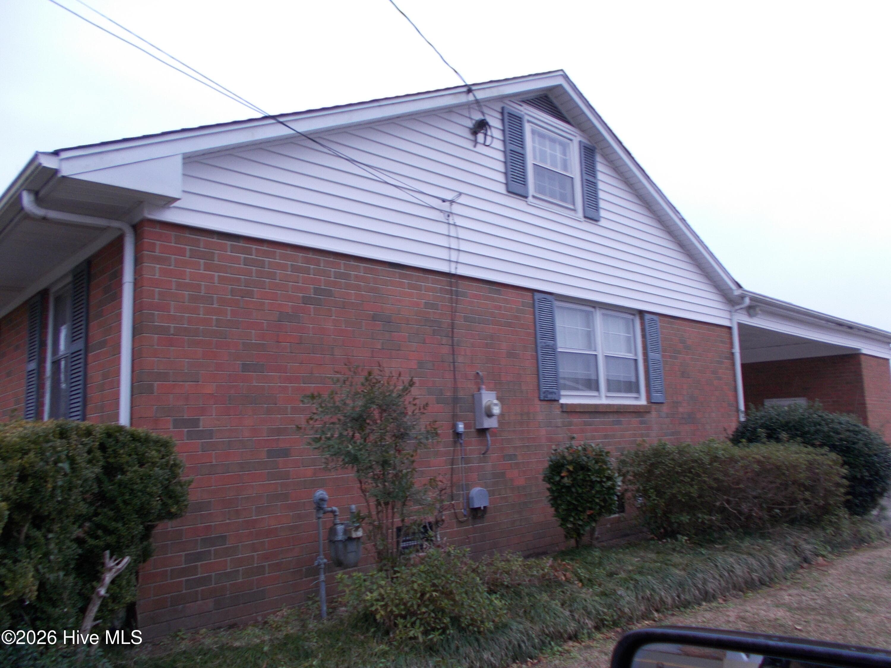 North side of the home. - 1606 Hardee Road, Kinston, NC 28504