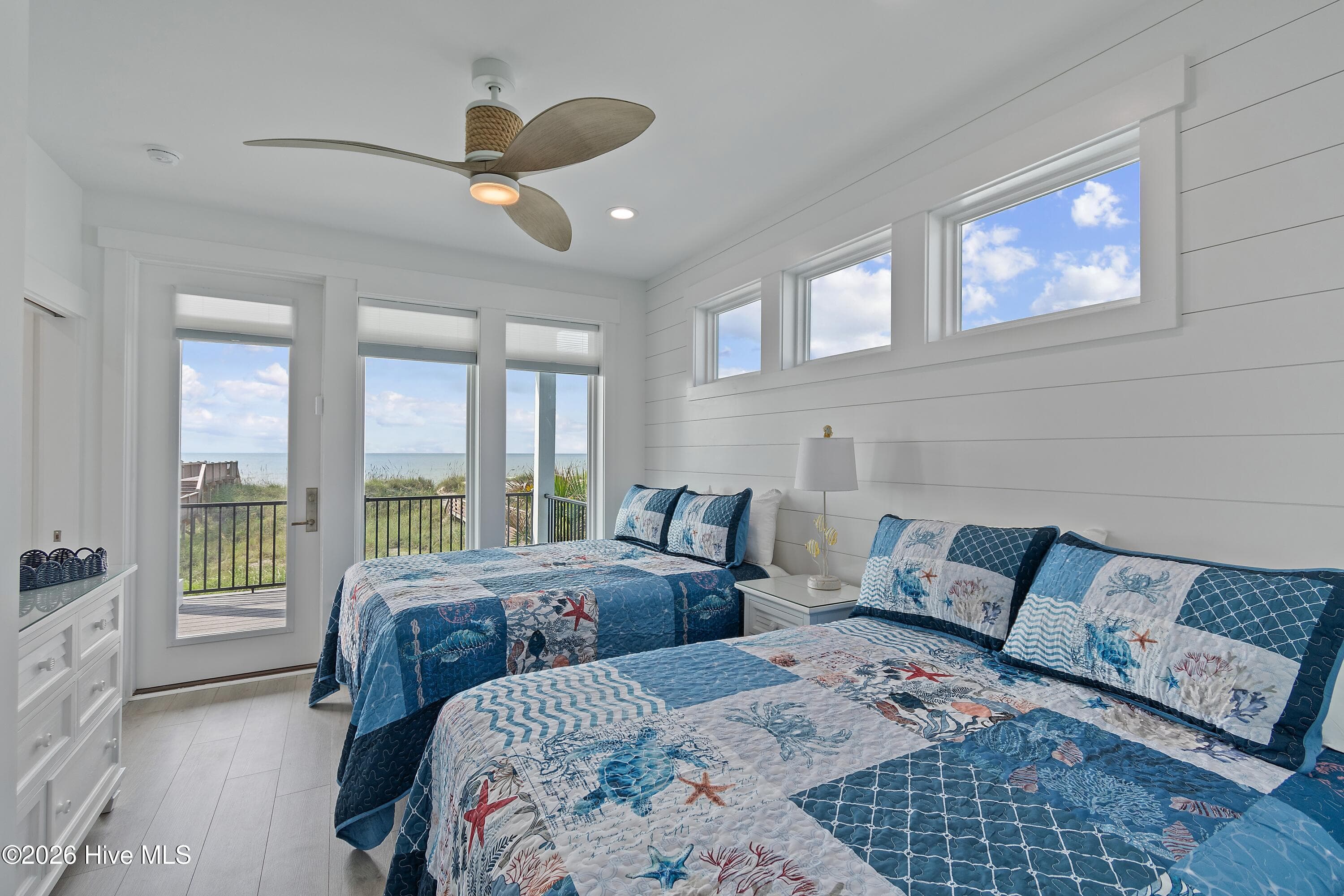 298 E First St. Bedroom 4 Oceanfront with Shared Bath - 298 E First Street, Ocean Isle Beach, NC 28469