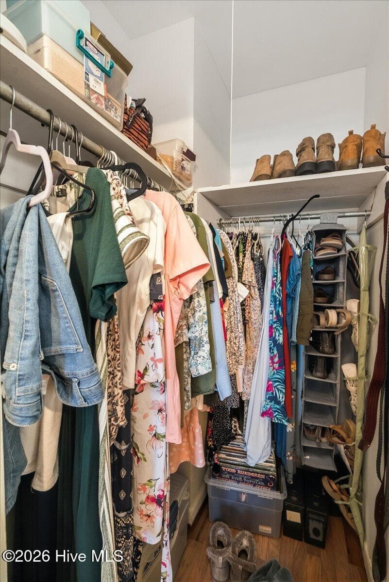 walk in closet for 1960's house - 1912 Coulter Drive, North Augusta, SC 29841