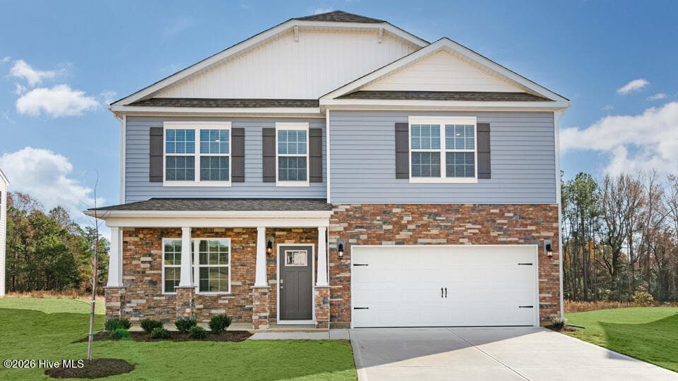 *Photos are not of the actual home or interior features and are representative of floor plan only* - 257 Rashford Way, Raeford, NC 28376, Raeford